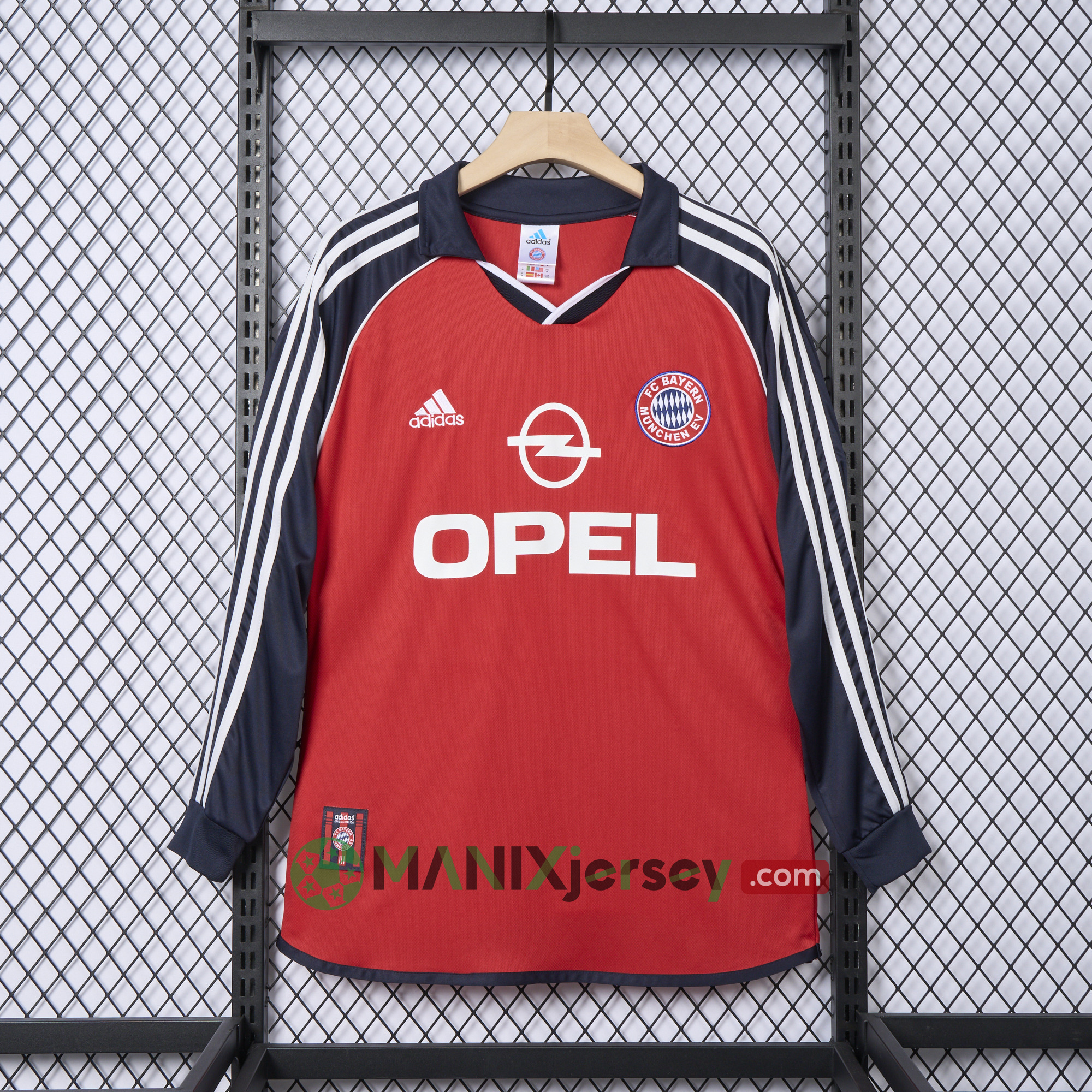Retro Bayern Munich 2000-01 Home Long Sleeve Jersey - UnitedFutballJersey
