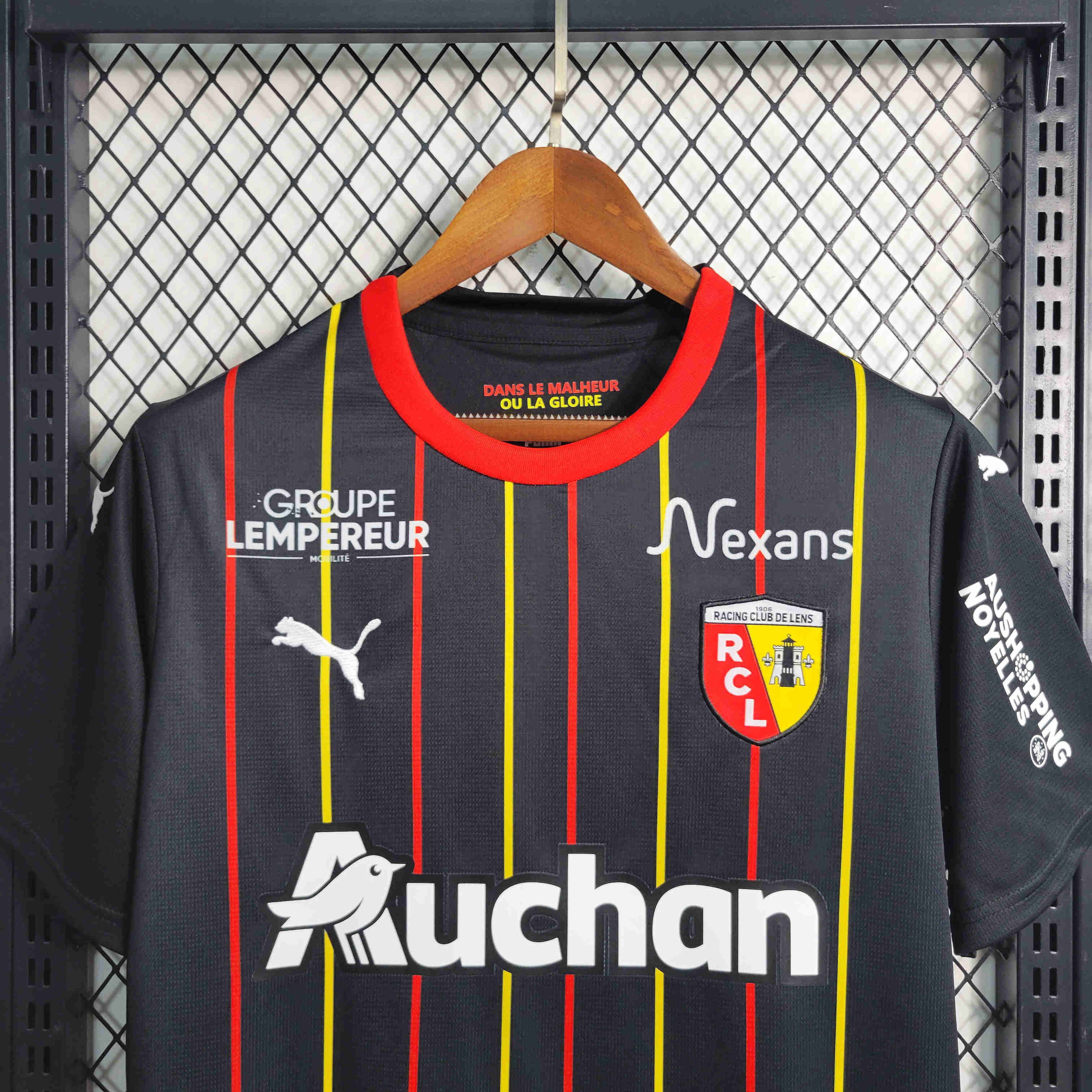 Lens 23-24 Away Stadium Jersey - Fans Version - UnitedFutballJersey