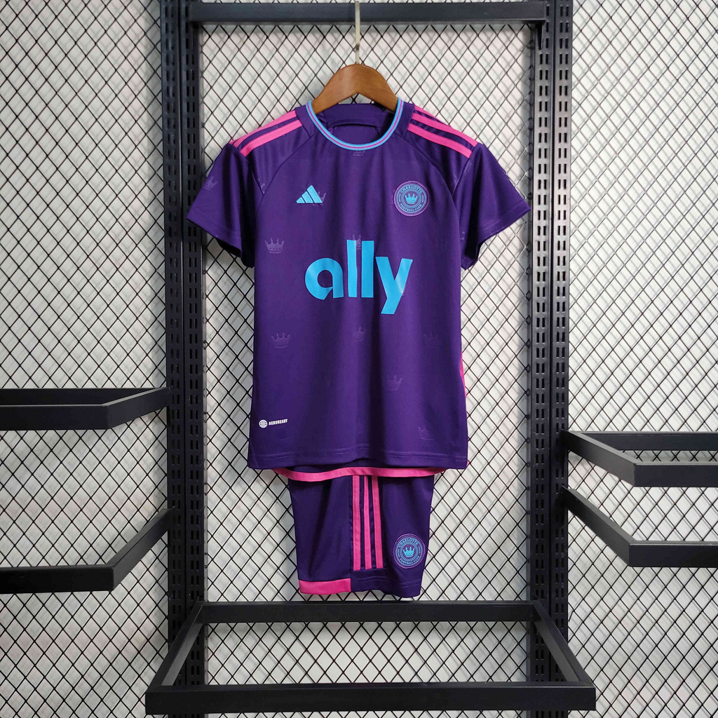 Charlotte 23-24 Home Kids Kit - UnitedFutballJersey