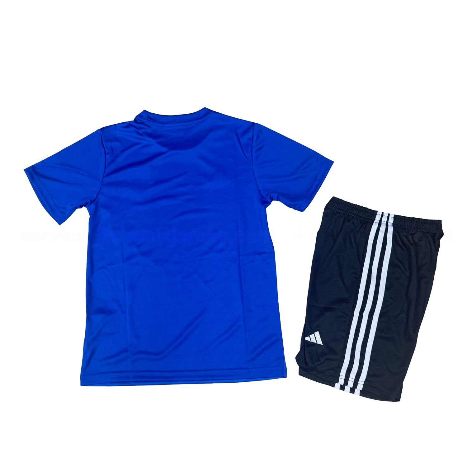 Japan 25-26 Son Goku Fighting Posture Blue Special Kids Kit - UnitedFutballJersey
