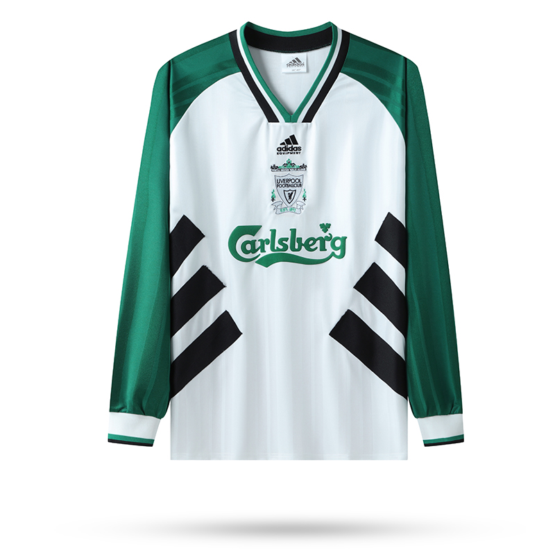 Retro Liver.pool 1993-95 Away Stadium Long Sleeve Jersey - UnitedFutballJersey