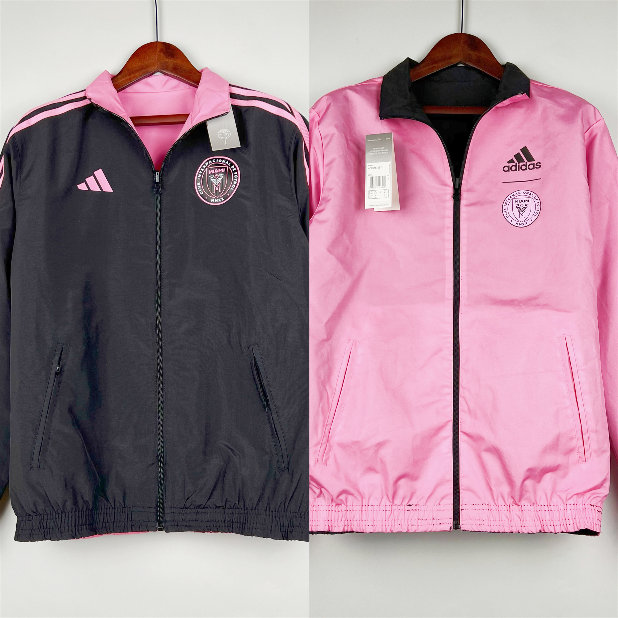 INT M.A.M 23-24 Double Sided Windbreaker - Pink - UnitedFutballJersey