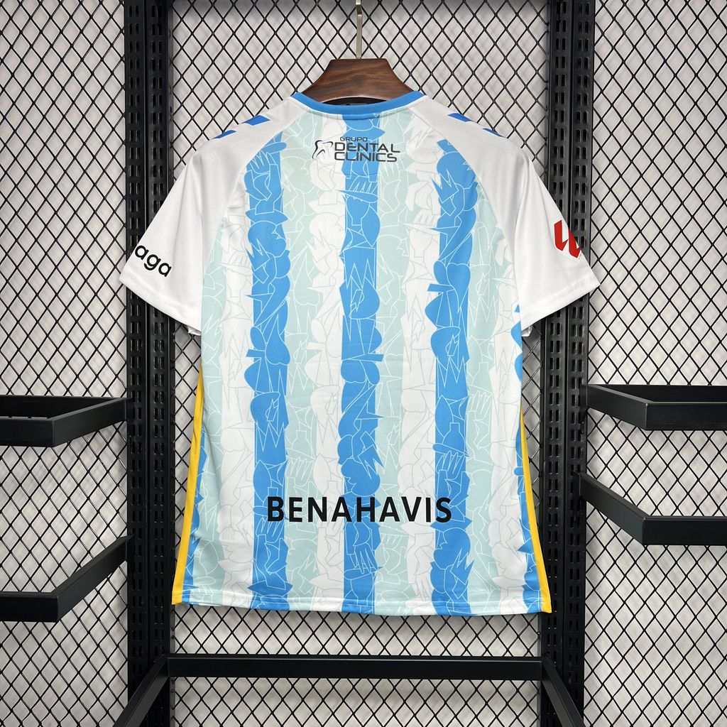 Malaga 24-25 Home Stadium Jersey - Fans Version - UnitedFutballJersey