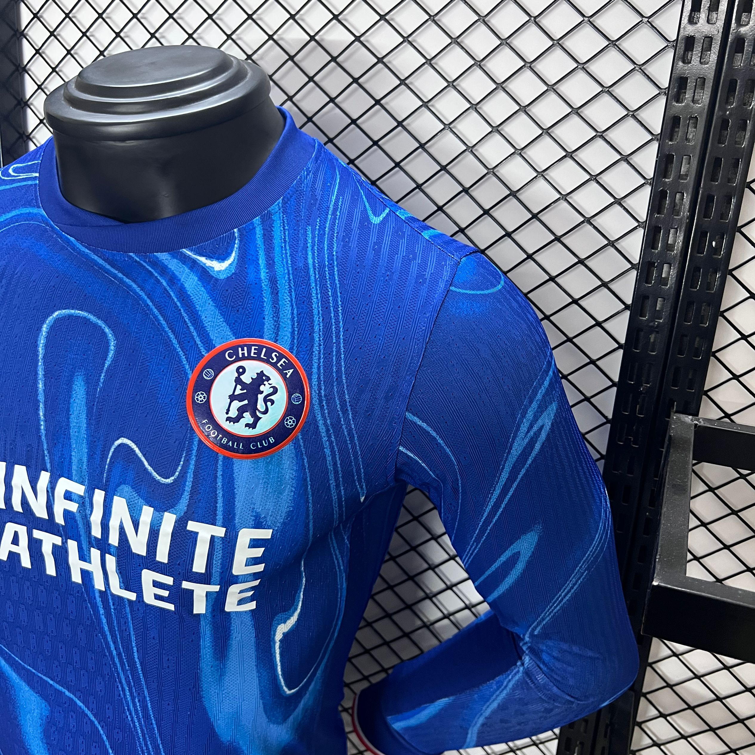 CHELSEA 24-25 Home Long Sleeve Jersey - Player Version - UnitedFutballJersey