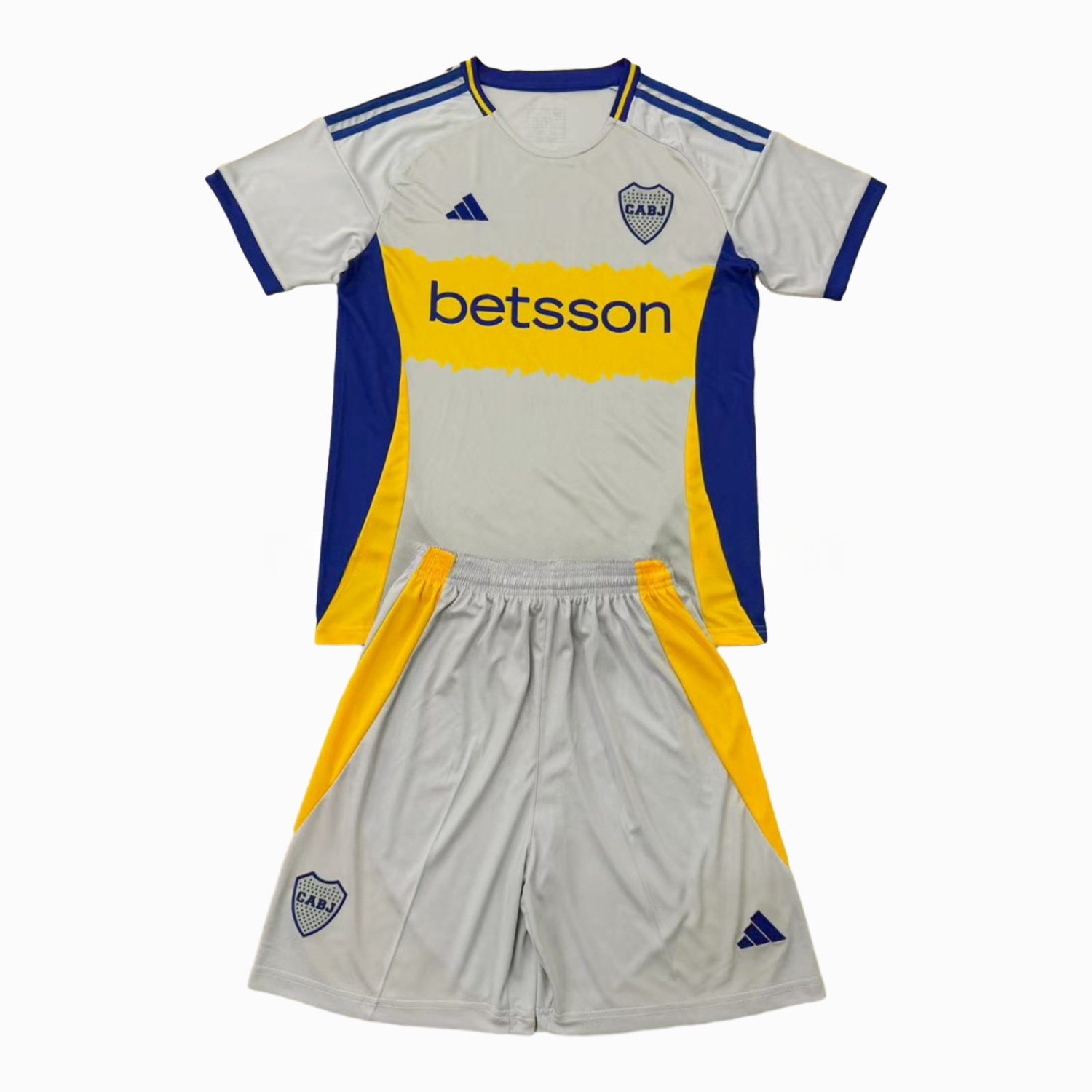 Boca Juniors 25-26 Grey Concept Men's Adult Jersey Set - Fans Version - UnitedFutballJersey