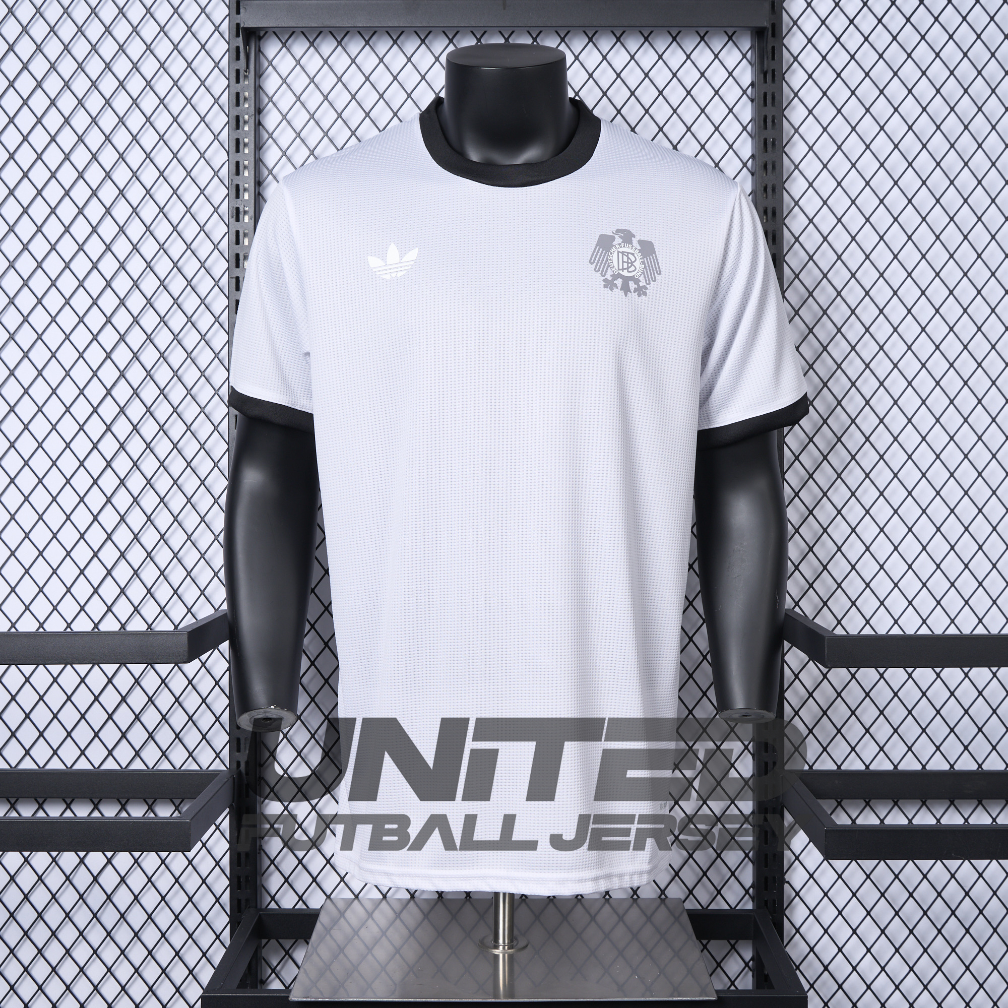 Germany 2025 White Retro Style Jersey - Player Version - UnitedFutballJersey