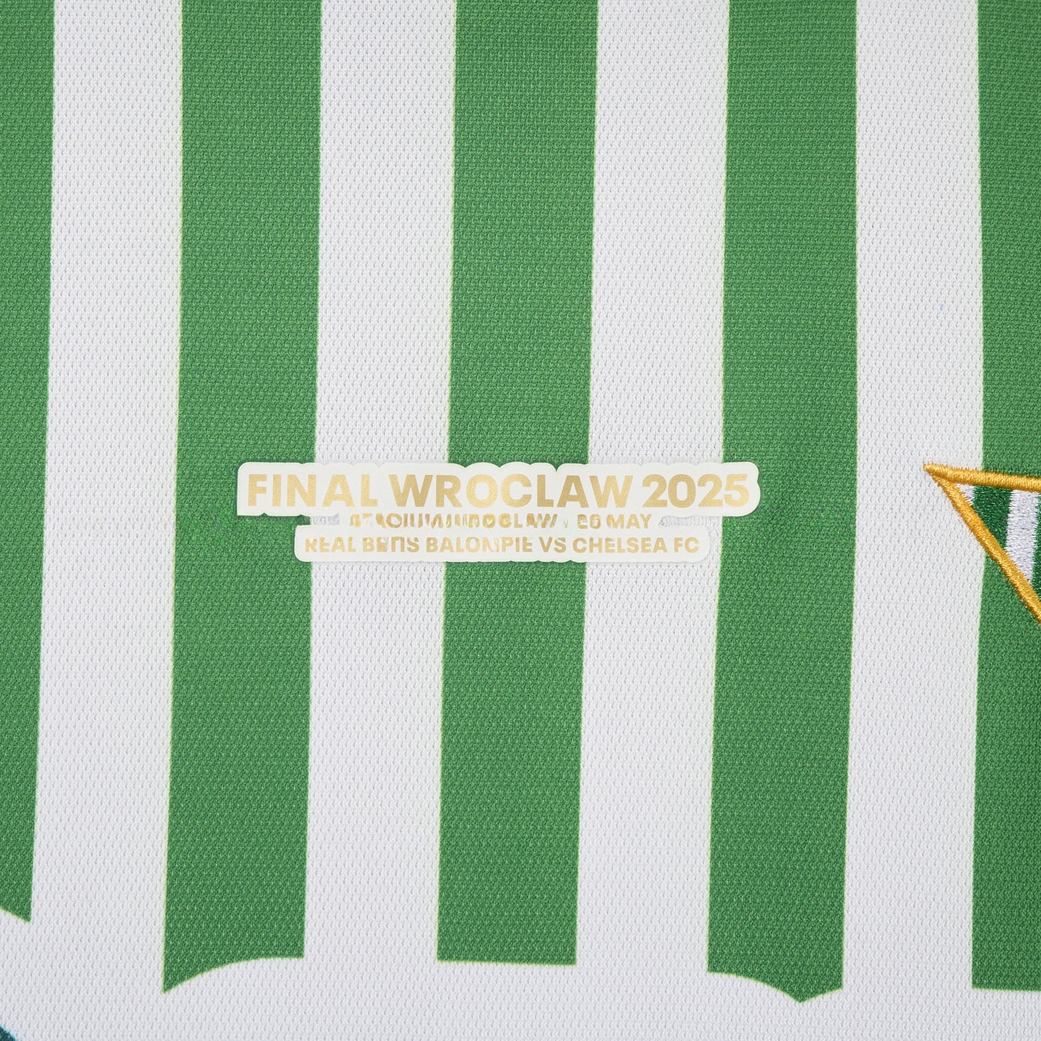 Real Betis 2025 Conference League Final Special Jersey - Fans Version - UnitedFutballJersey