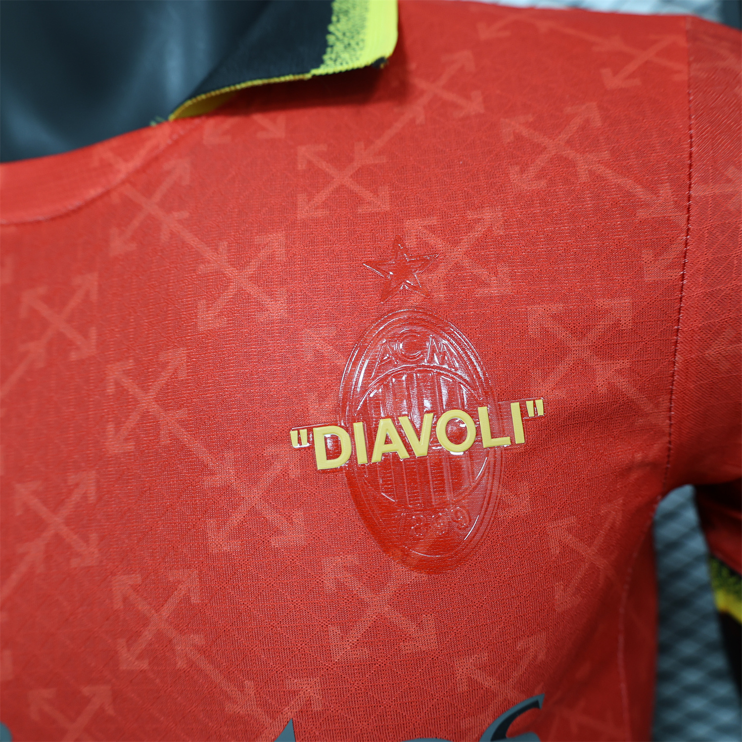 AC Milan 24-25 Red Green “Diavoli” Special Edition Jersey - Player Version - UnitedFutballJersey