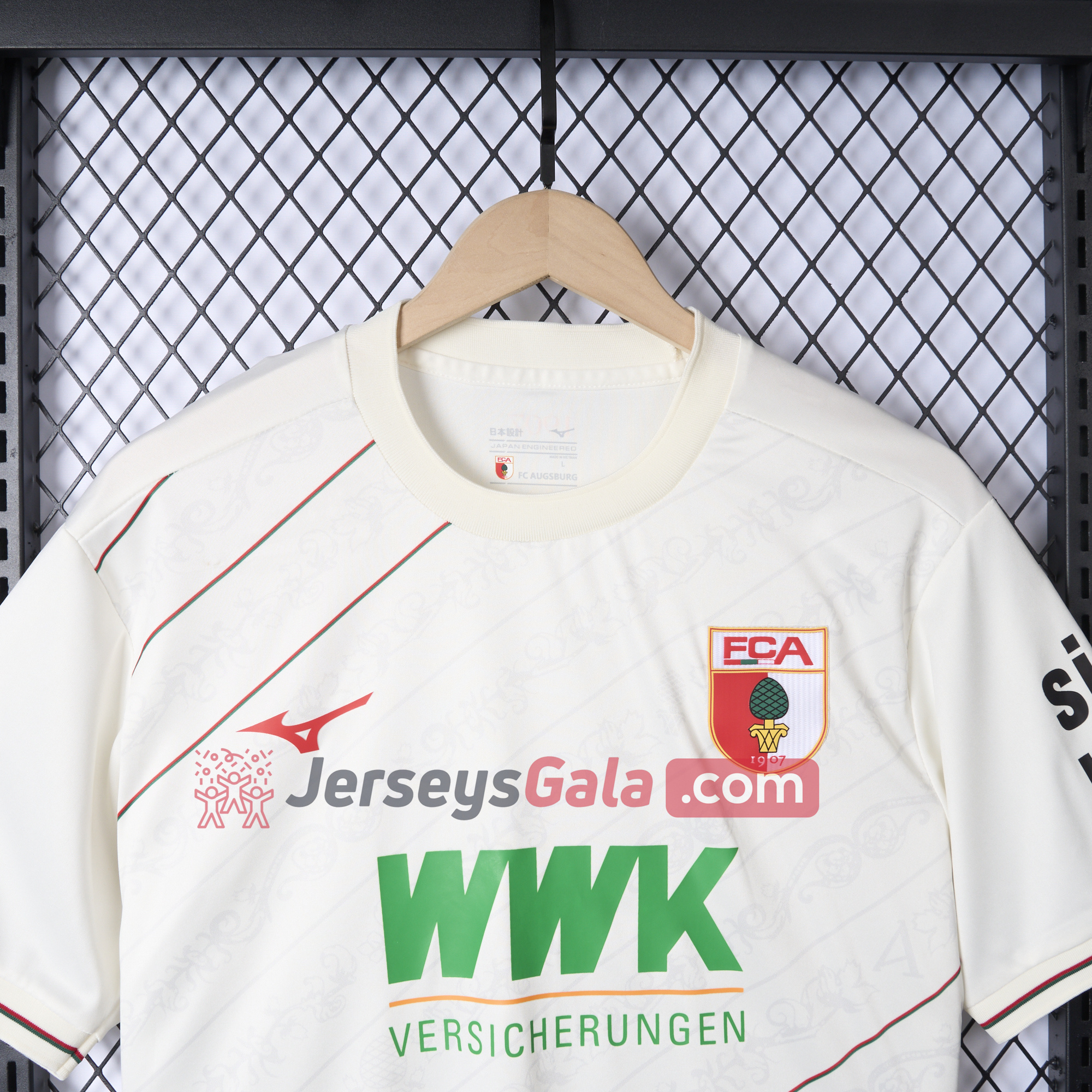 FC Augsburg 24-25 Home Jersey - Fans Version - UnitedFutballJersey