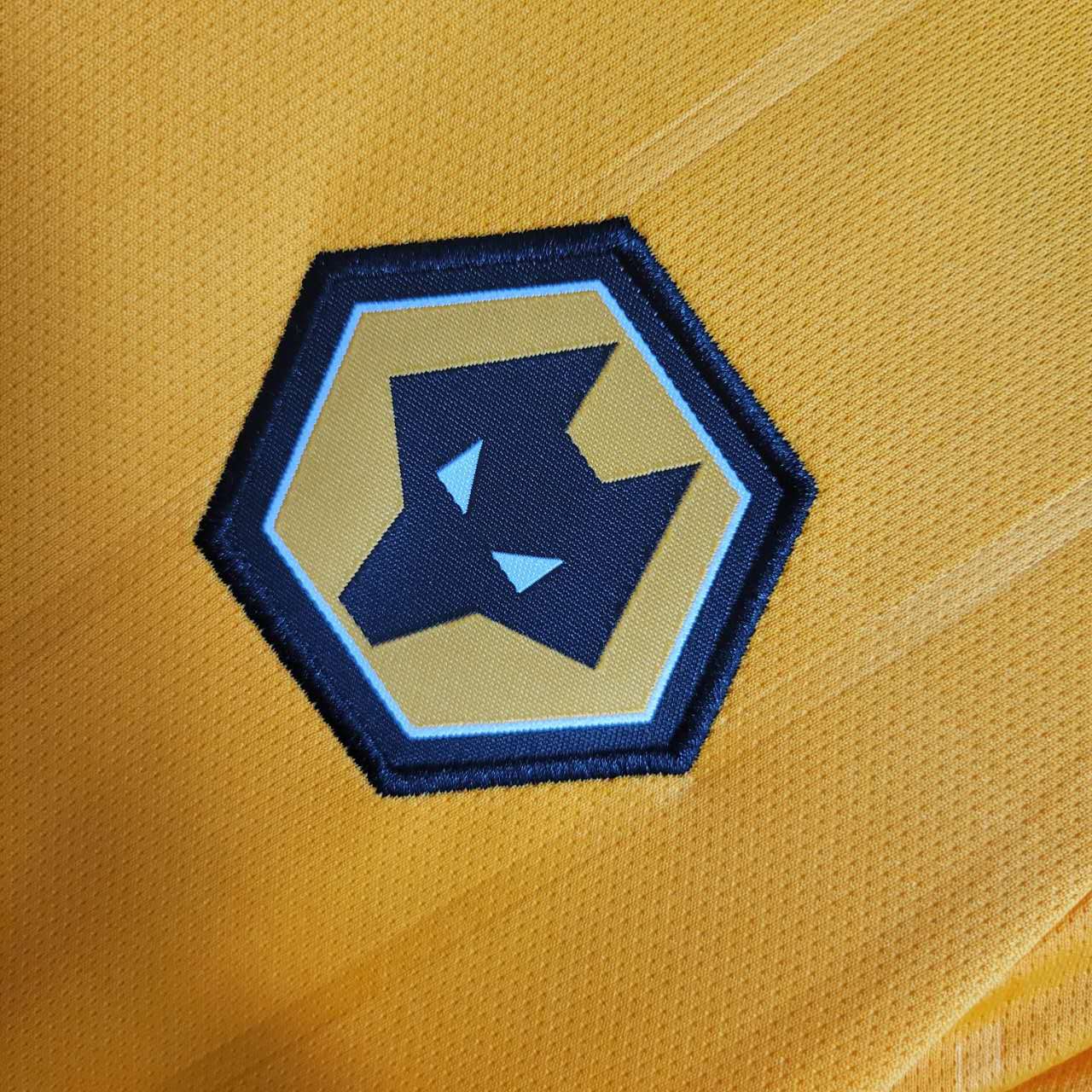 Wolverhampton Wanderers Wolves 23-24 Home Stadium Kids Kit - UnitedFutballJersey