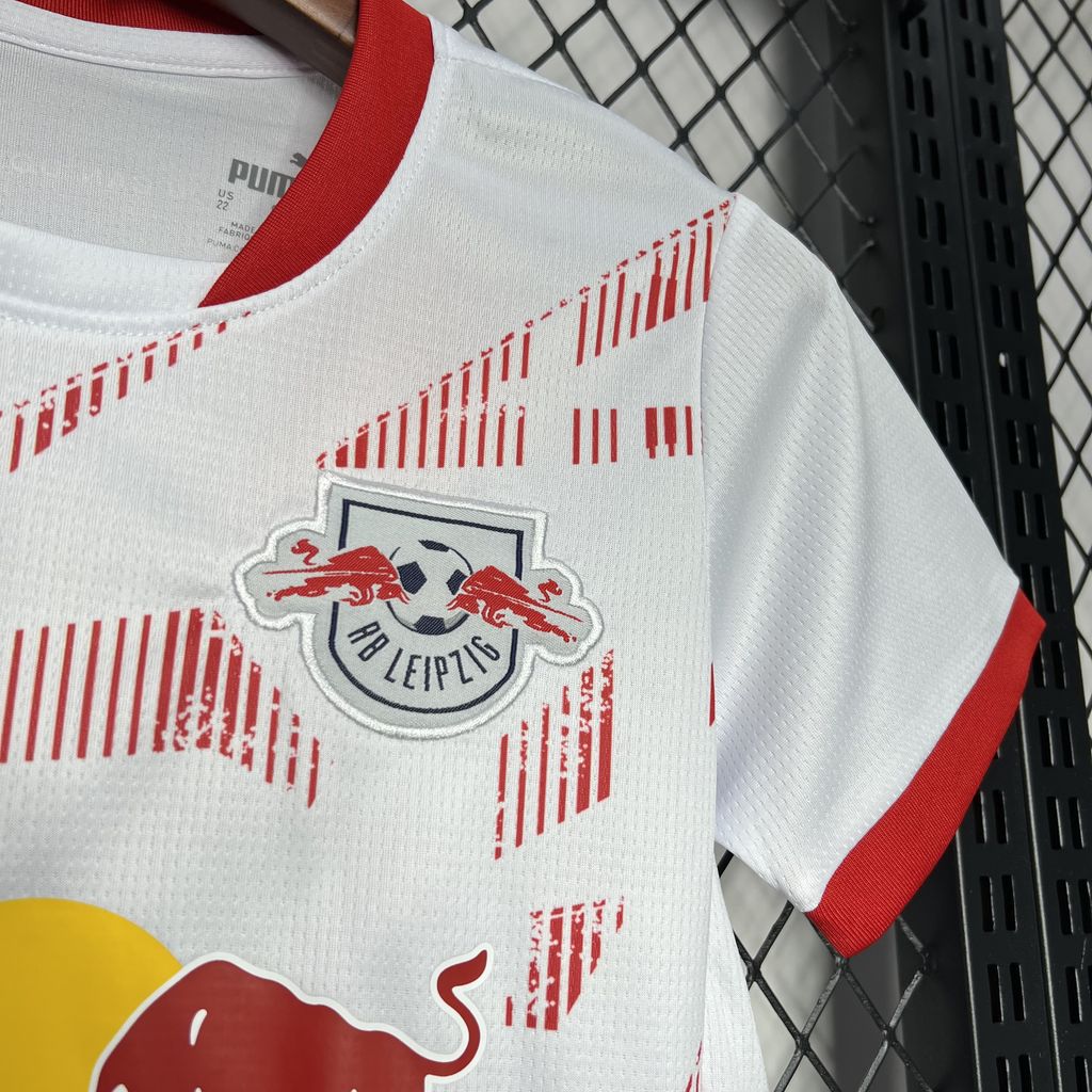 RB Leipzig 24-25 Home Stadium Kids Kit - UnitedFutballJersey