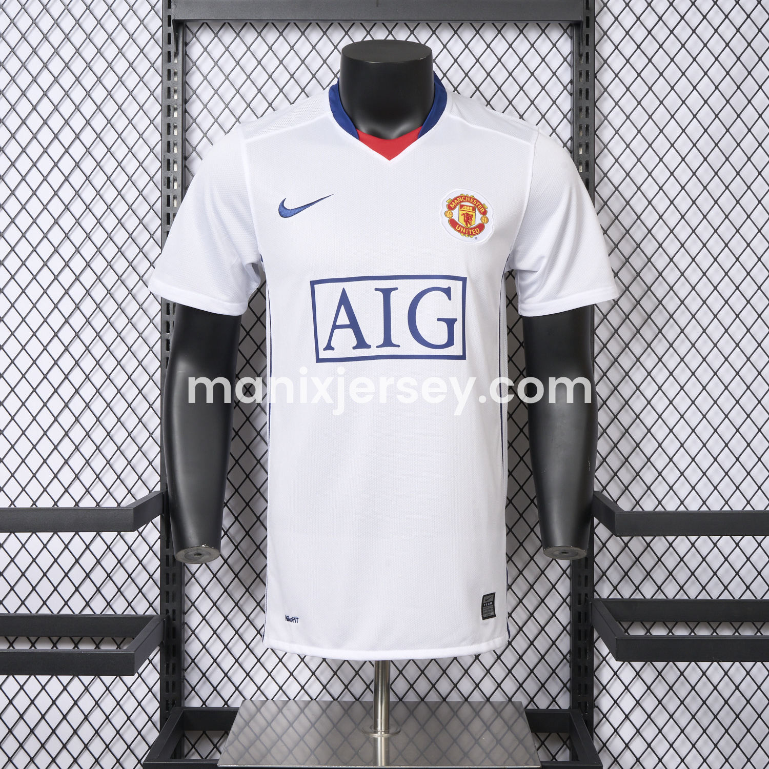 Manchester United Retro 2008-09 HomeJersey - Player Version - UnitedFutballJersey
