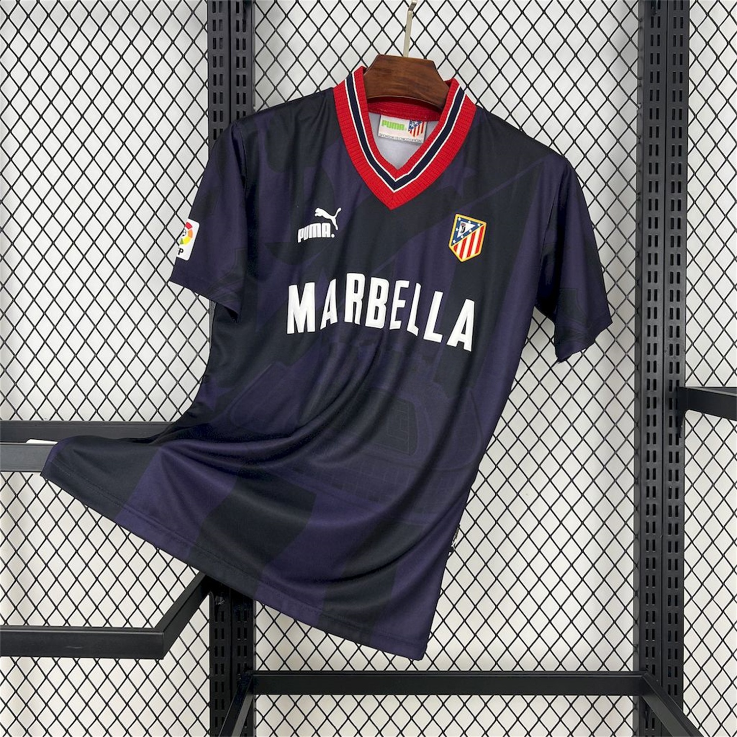 Retro Atletico Madrid 1995-96 Third Jersey - UnitedFutballJersey