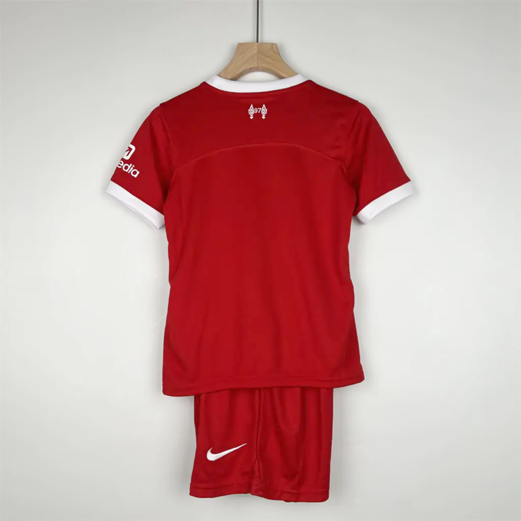 Liverpool 23/24 Home Kids Kit - UnitedFutballJersey