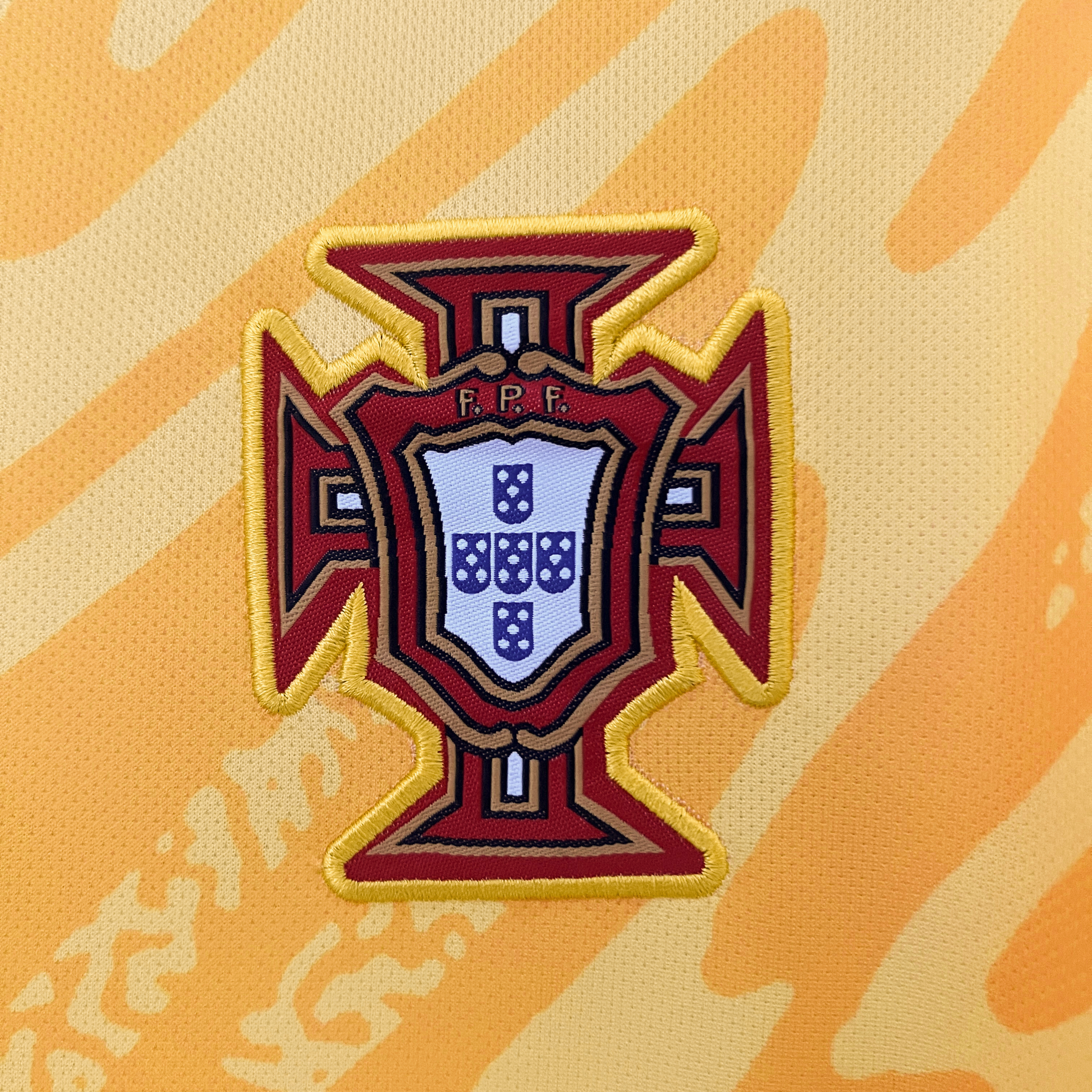 Portugal 2024 Yellow Goalkeeper Jersey - Fans Version - UnitedFutballJersey