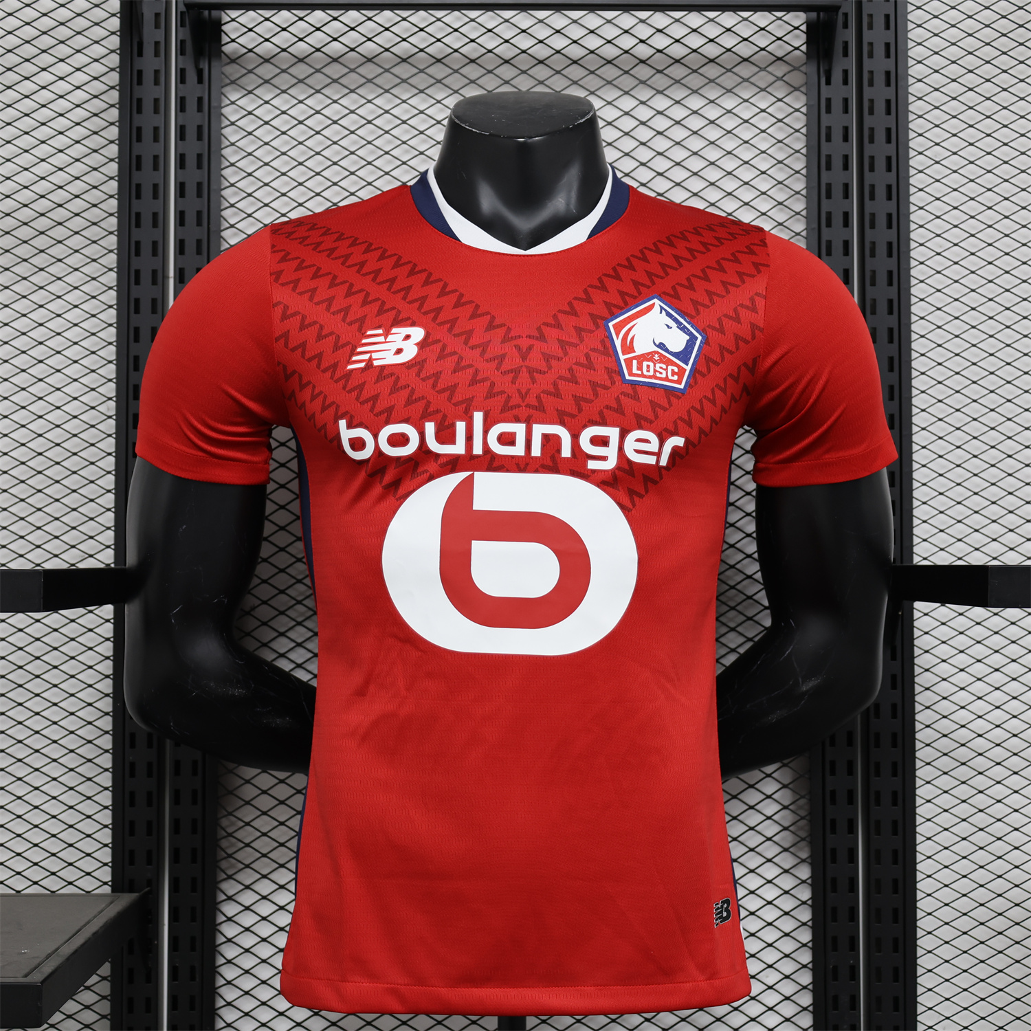 Lille 24-25 Home Stadium Jersey - Player Version - UnitedFutballJersey
