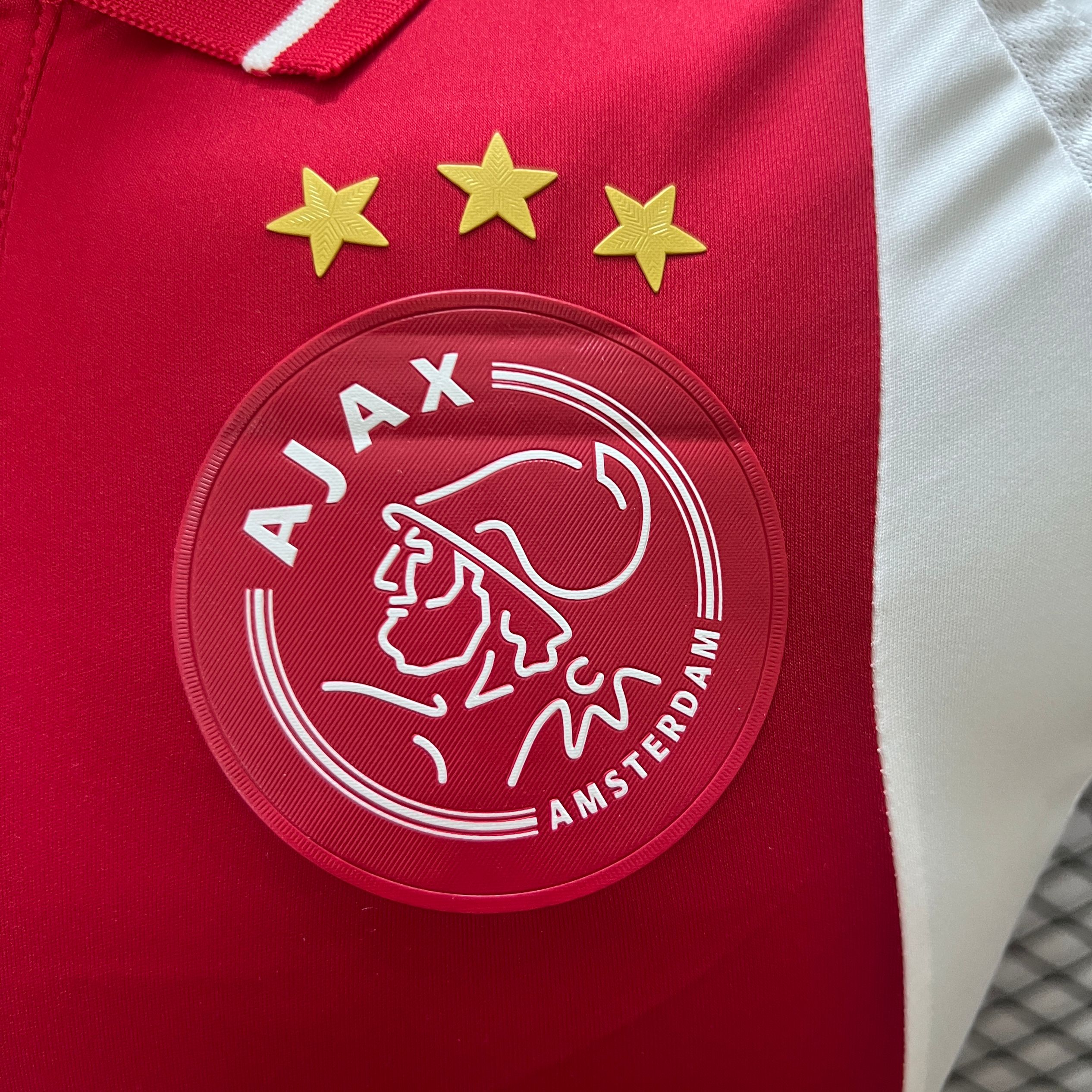 Ajax 24-25 Home Stadium Jersey - Player Version - UnitedFutballJersey