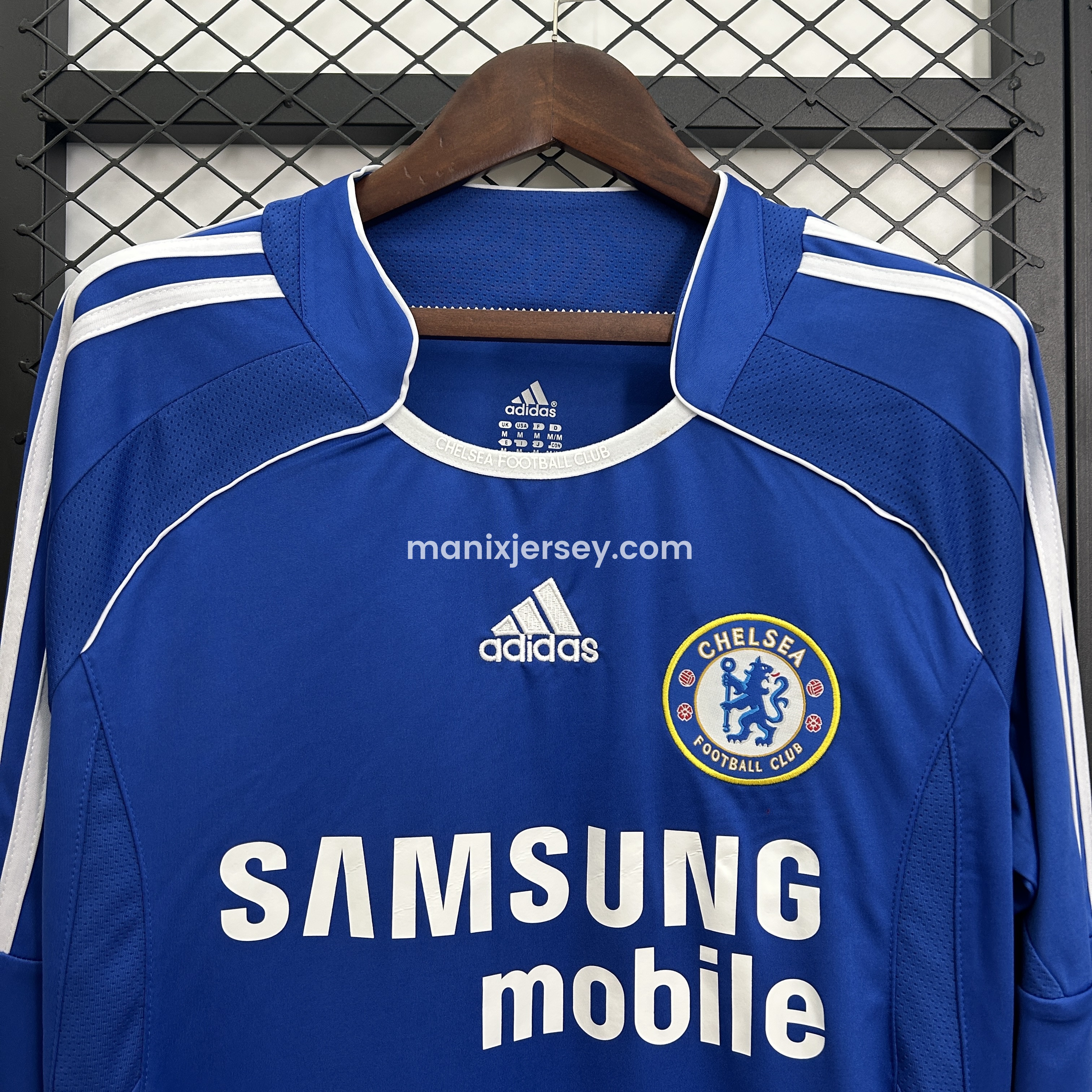 Retro C.H.E.L.S.E.A 2006-07 Home Long Sleeves Jersey - UnitedFutballJersey