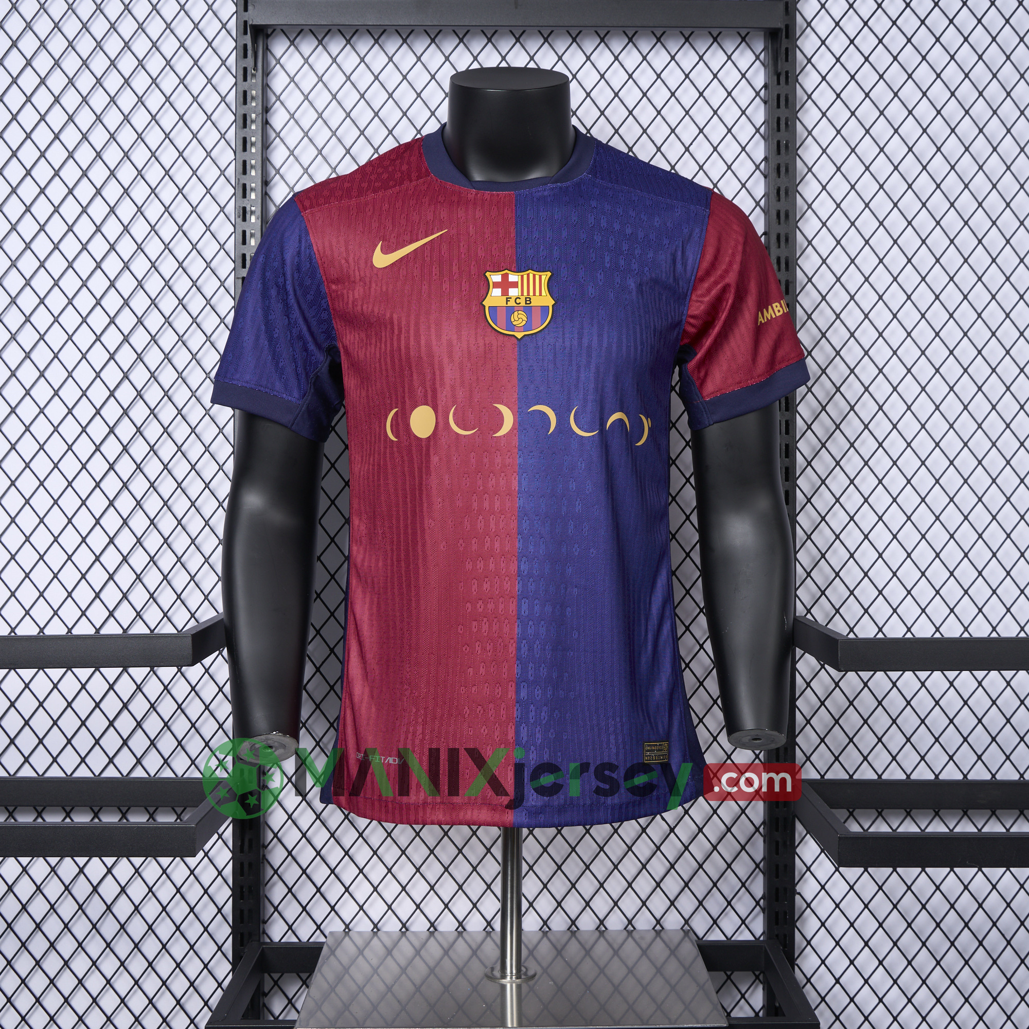 Barcelona X CP 24-25 Home New Co-Branded Jersey - Player Version - UnitedFutballJersey