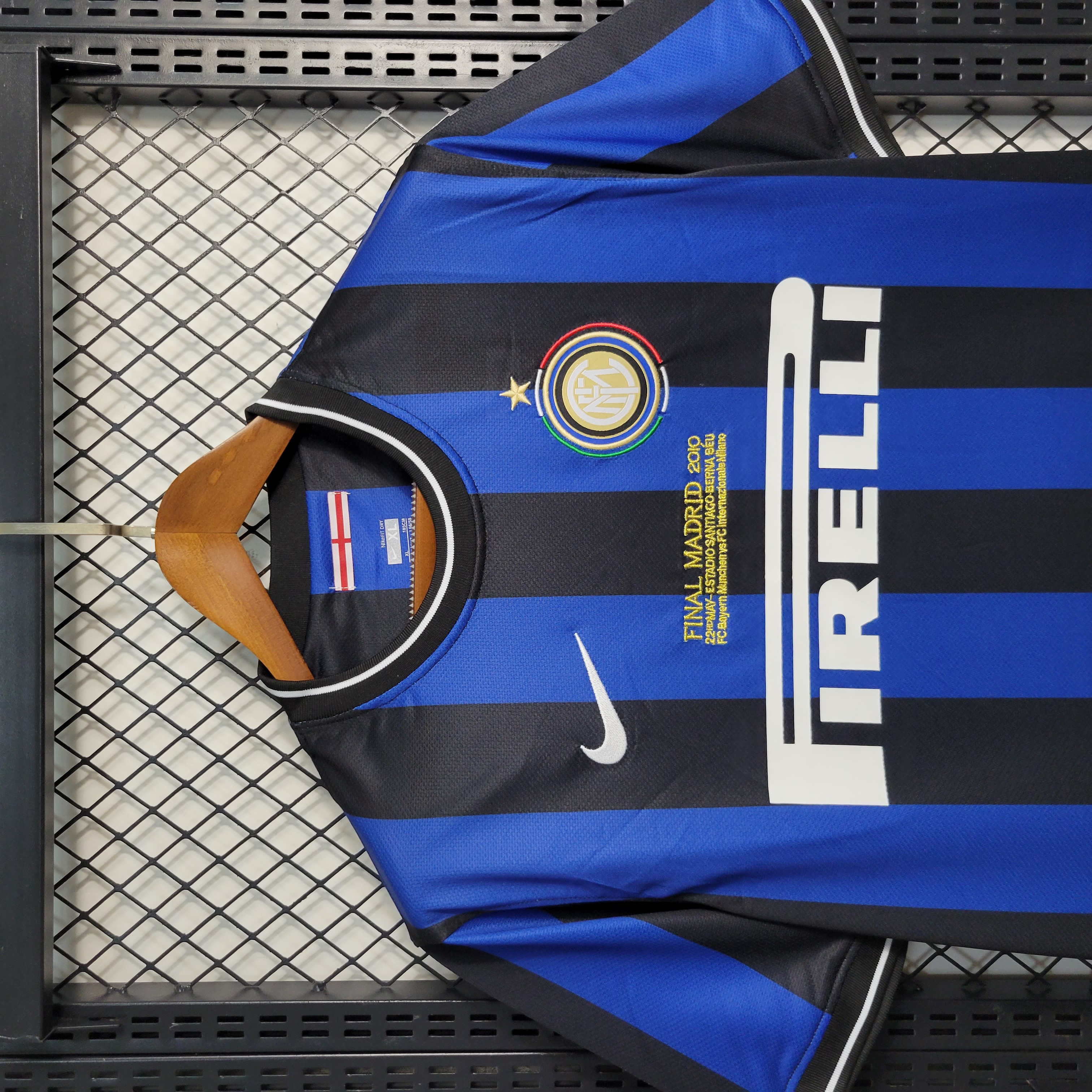 Retro Inter Milan 09-10 Home Stadium Jersey - Champions League Final - UnitedFutballJersey