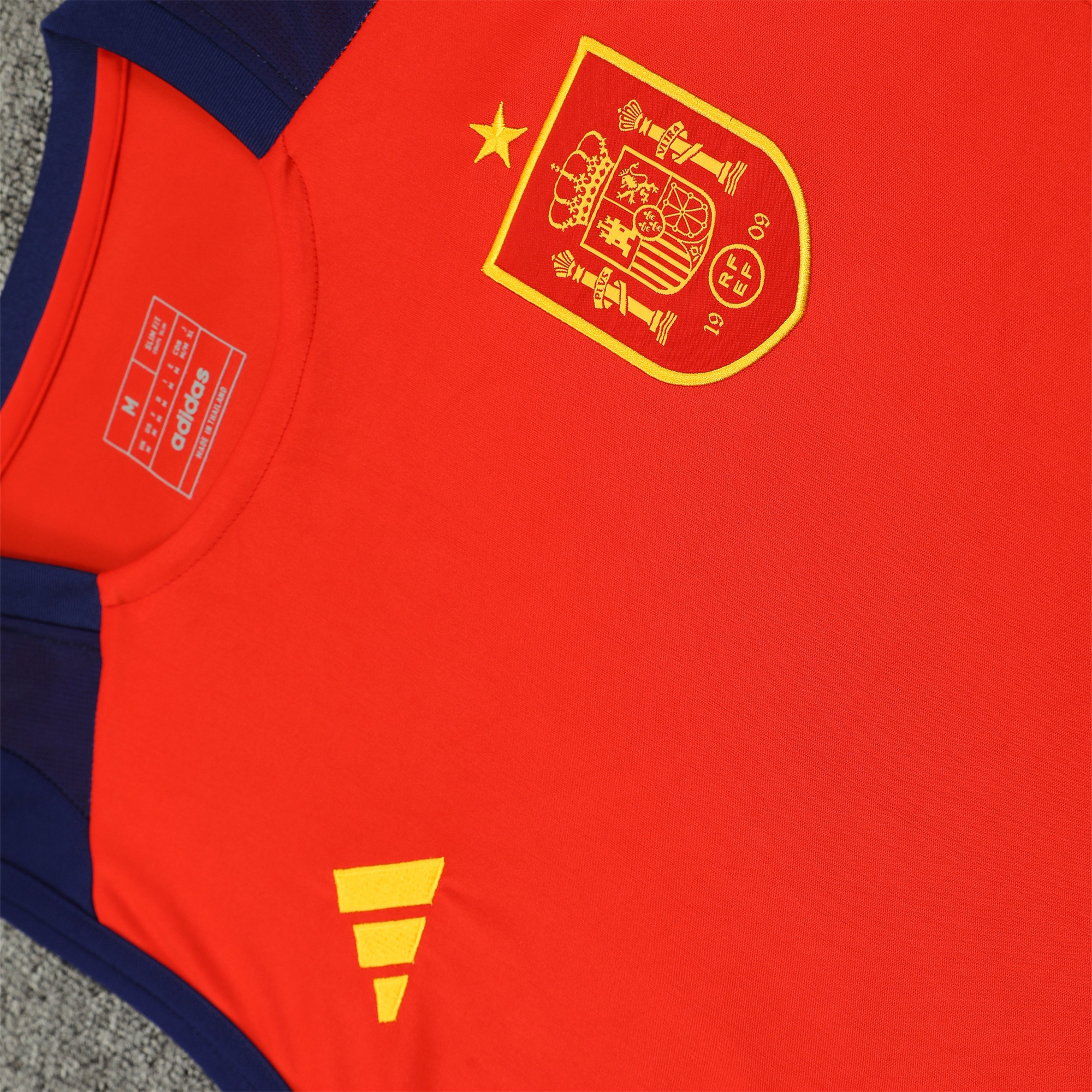 Spain 24-25 Vest Training Set - Red - UnitedFutballJersey