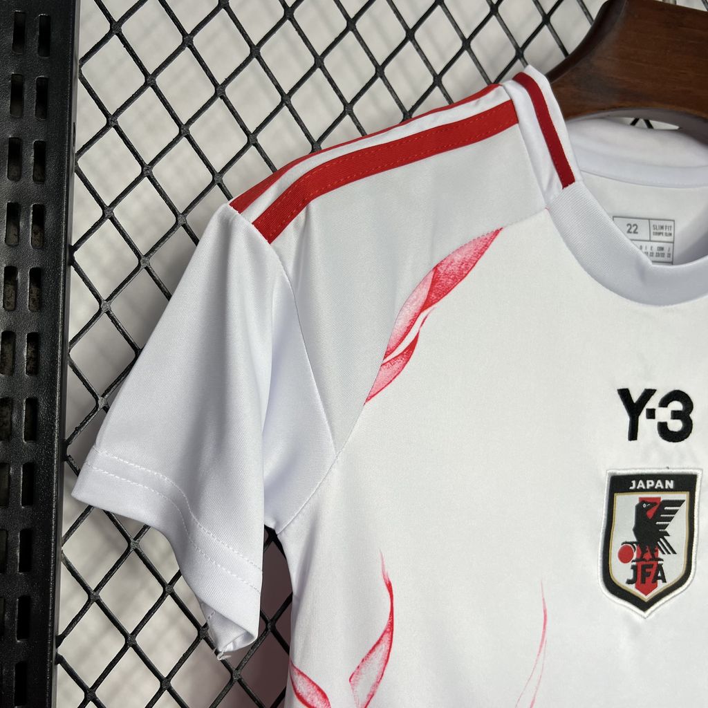 Japan 2024 Y3 Away Kids Kit - UnitedFutballJersey