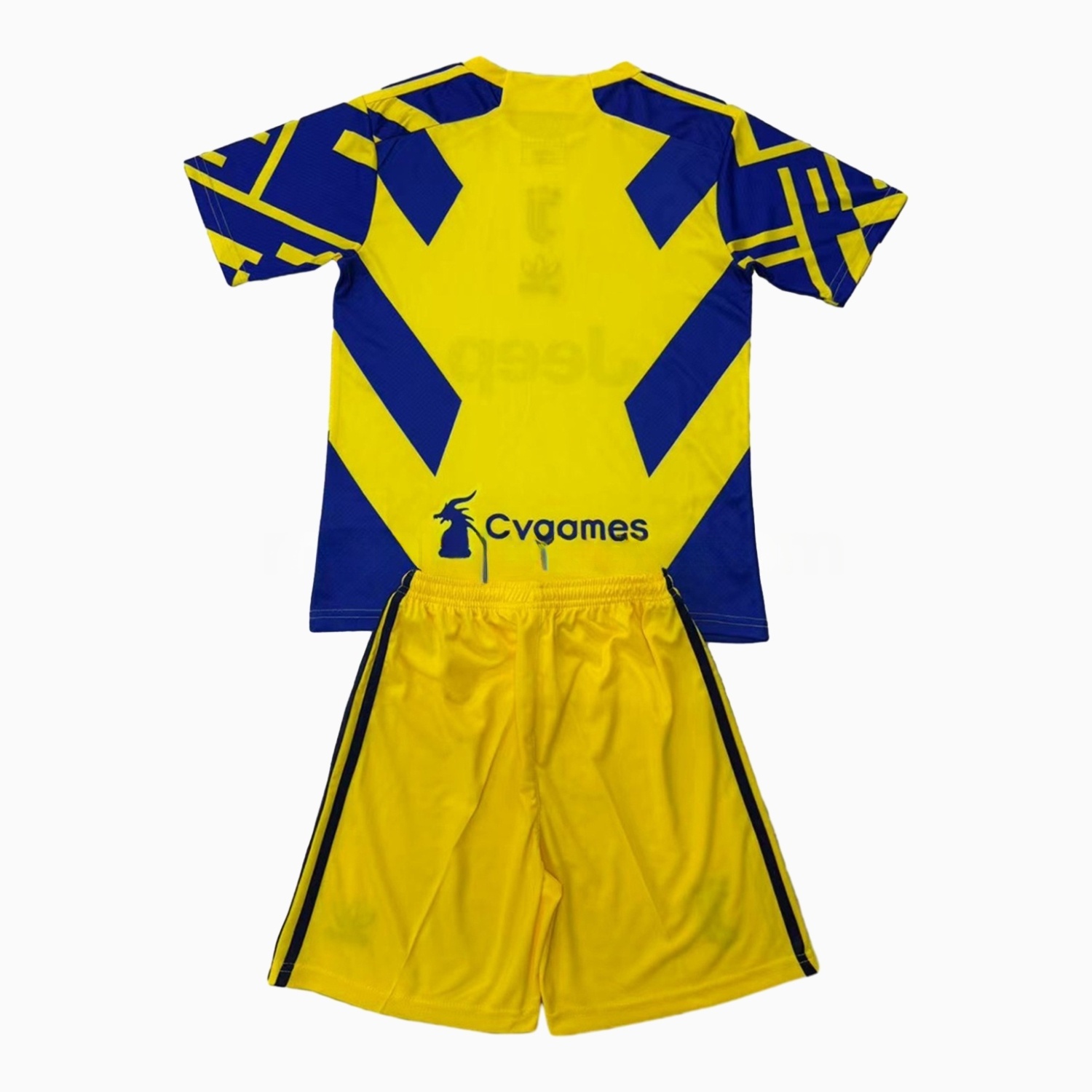Juventus 24-25 Yellow Retro Style Kids Kit - UnitedFutballJersey