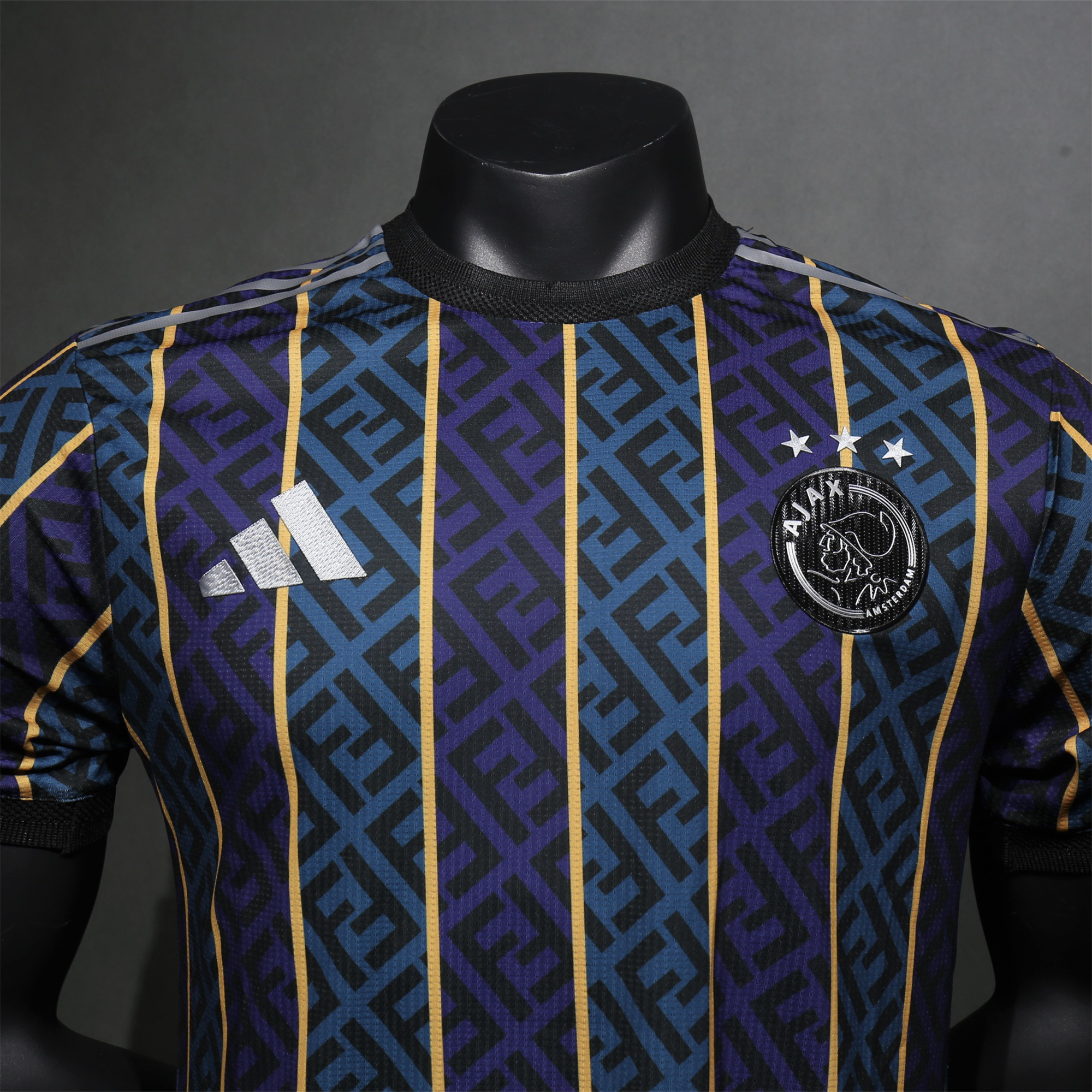 Ajax x Fendi 24-25 Special Edition Jersey - Player Version - UnitedFutballJersey