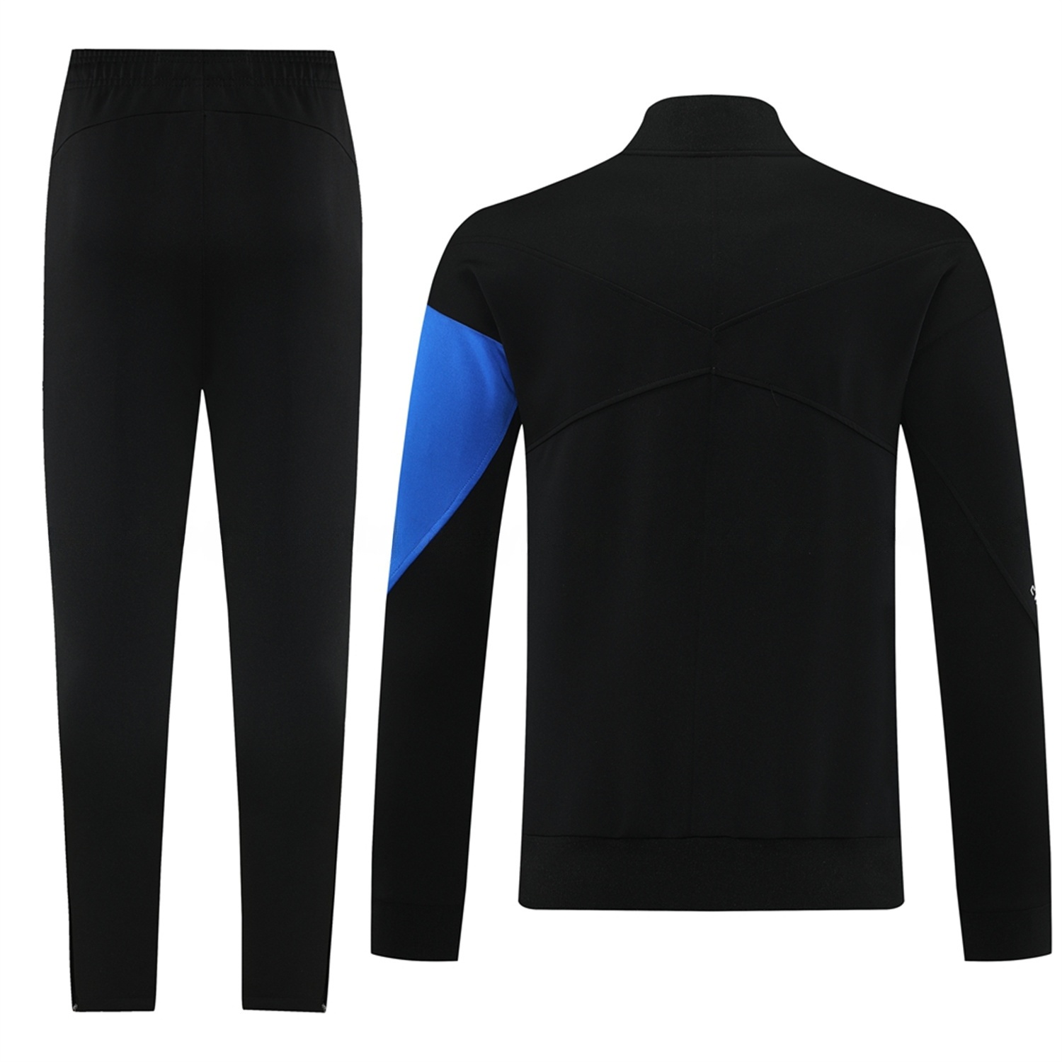 C.H.E.L.S.E.A 25-26 Jacket Training Tracksuit with Throwback Badge - Black Jackets & Pants - UnitedFutballJersey