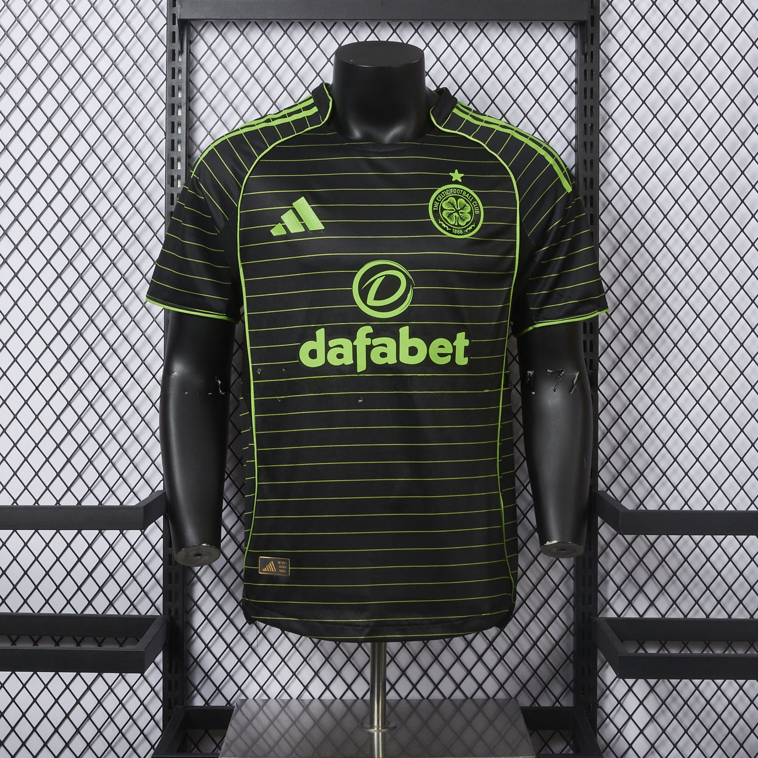 Celtic 25-26 Away Black Jersey - Player Version - UnitedFutballJersey