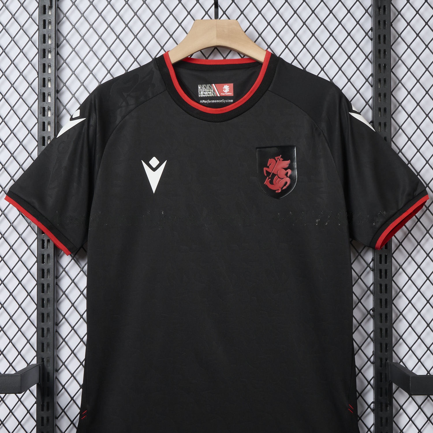 Georgia 25-26 Away Black Jersey - Fans Version - UnitedFutballJersey