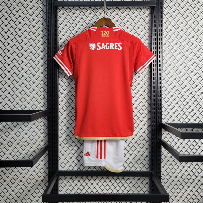 Benfica 23-24 Home Kids Kit - UnitedFutballJersey