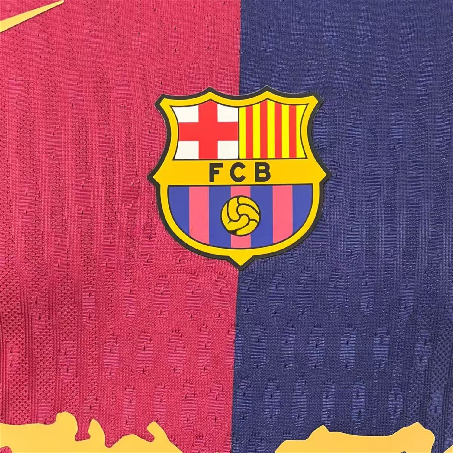 Barcelona x Travis Scott 24-25 Home Long Sleeves Jersey - Player Version - UnitedFutballJersey