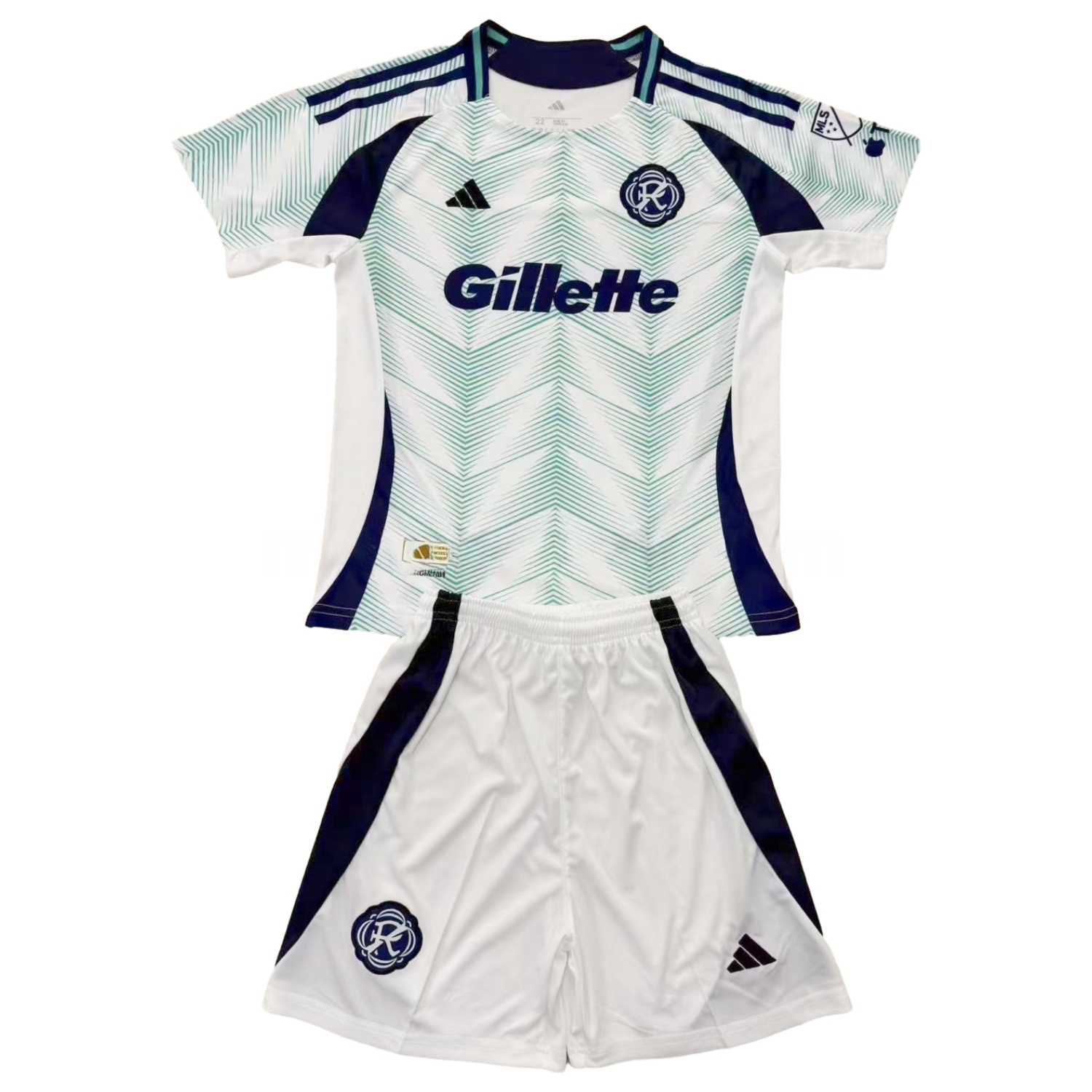 New England Revolution 2025 Away Kids Kit - UnitedFutballJersey