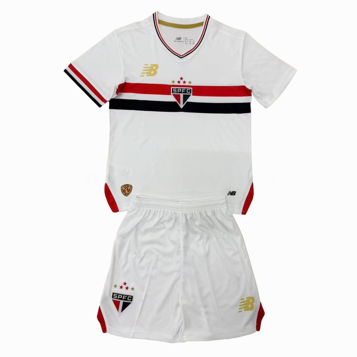 Sao Paulo 25-26 Home Men's Adult Jersey Set - Fans Version - UnitedFutballJersey