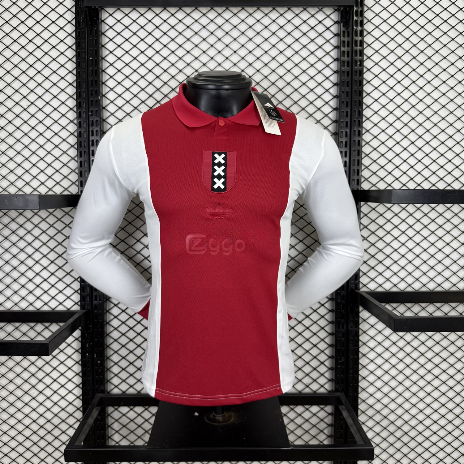 Ajax 2025 125-Year Anniversary Long Sleeves Jersey - Player Version - UnitedFutballJersey