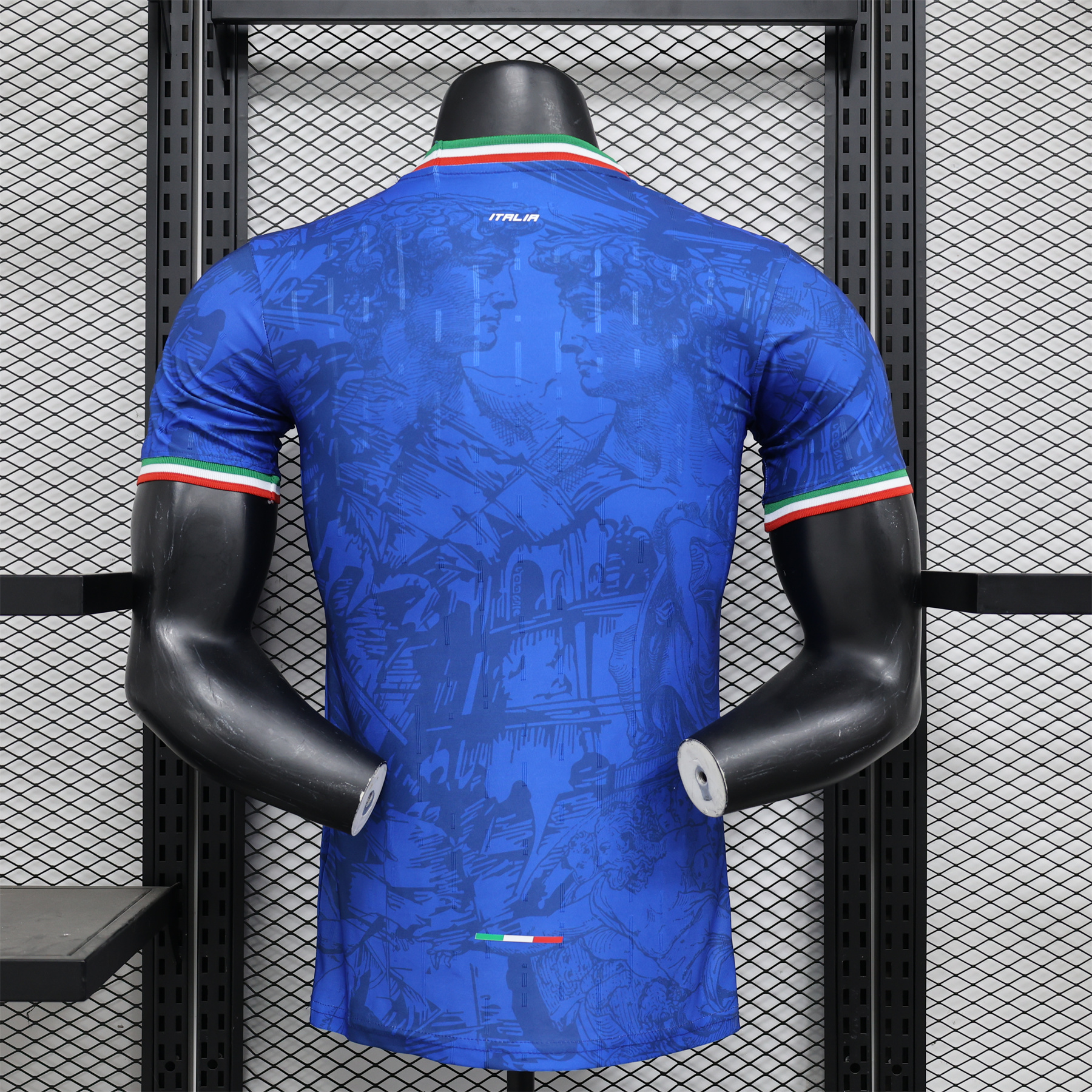 Italy 2024 Blue Special Edition Jersey - Player Version - UnitedFutballJersey