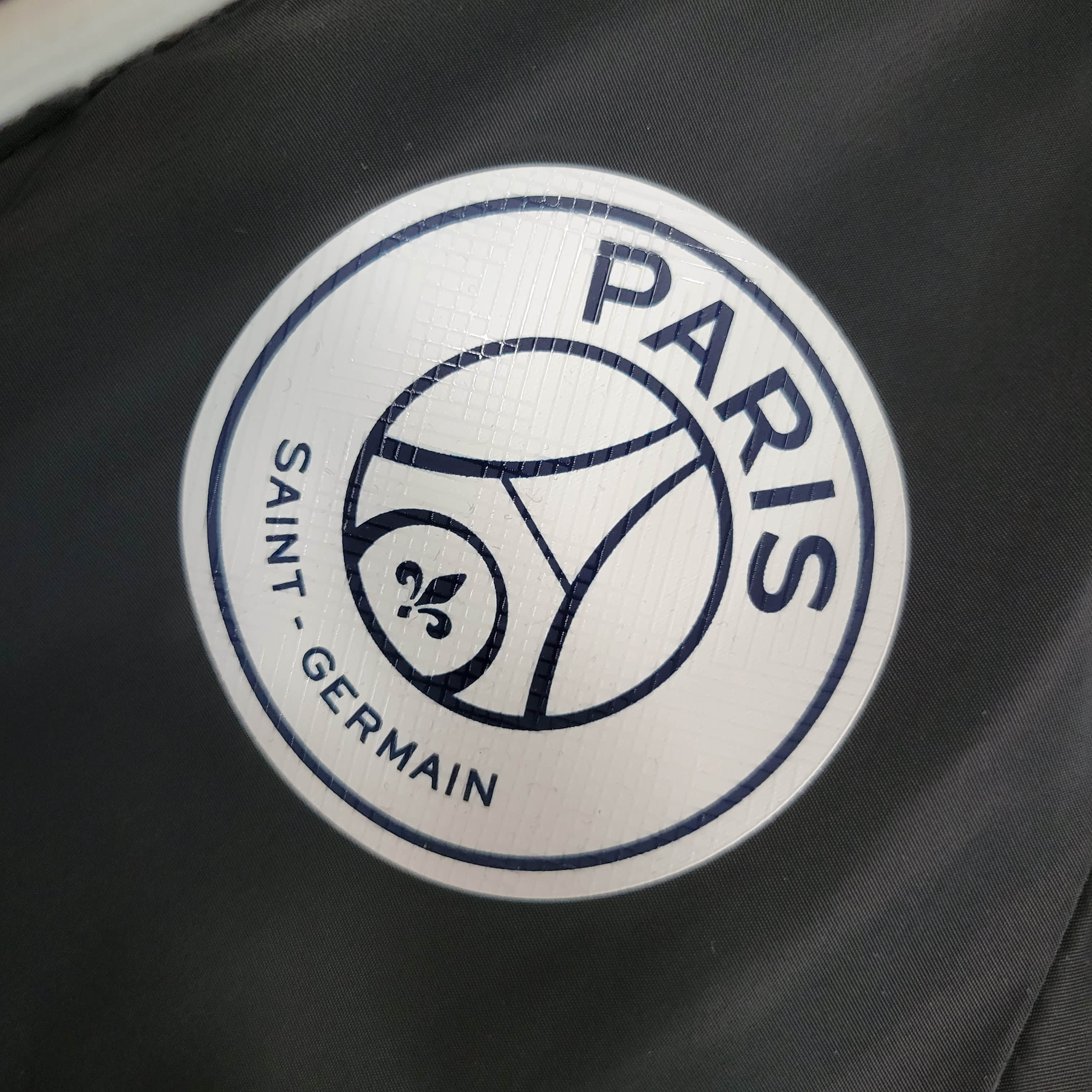 Paris Saint-Germain PSG 23-24 Windbreaker Jacket - Black - UnitedFutballJersey