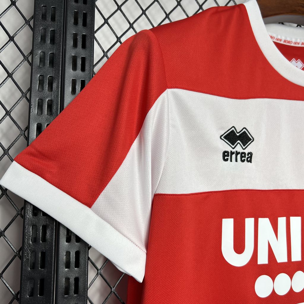 Middlesbrough 24-25 Home Stadium Jersey - Fans Version - UnitedFutballJersey