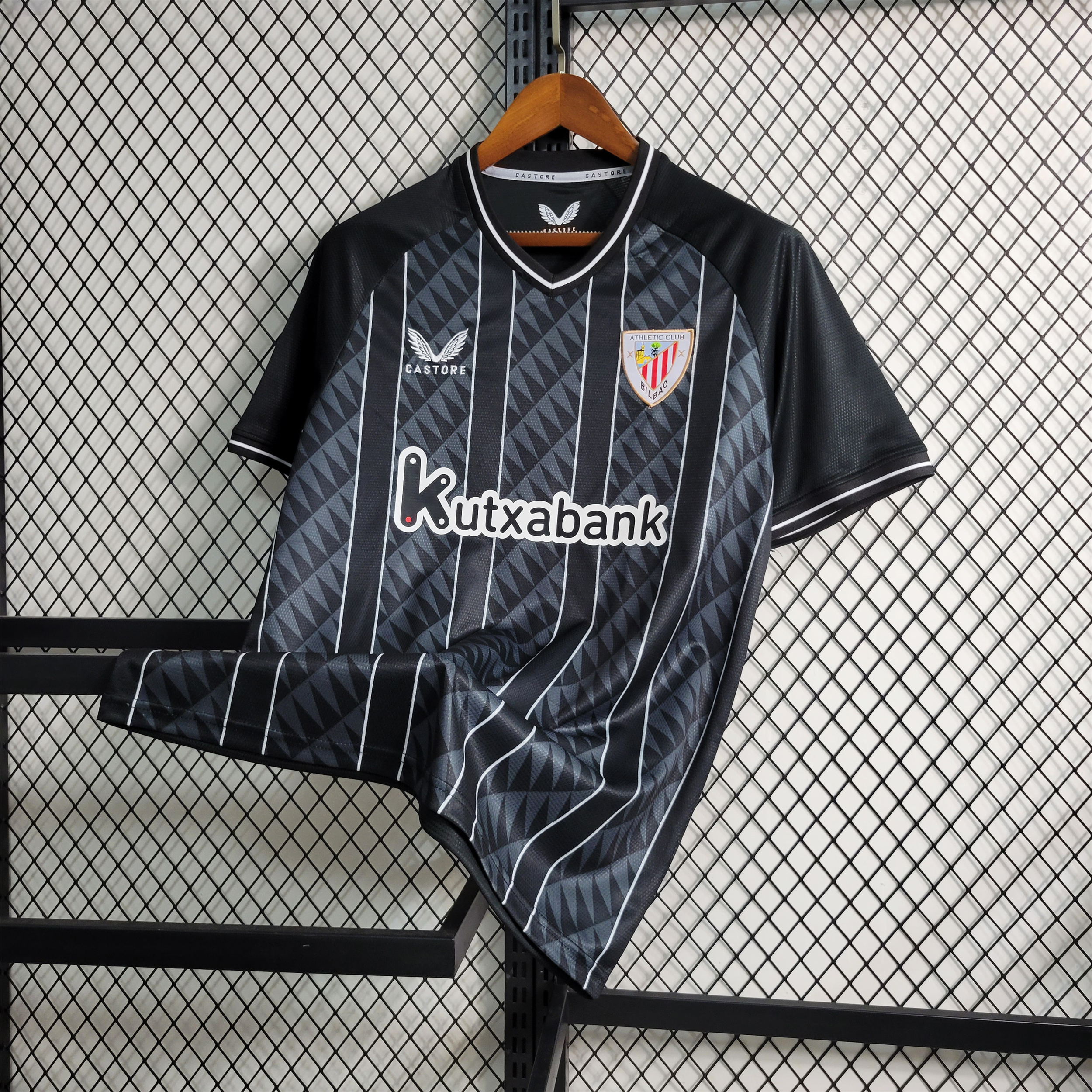 Athletic Bilbao 23-24 Black Goalkeeper Jersey - Fans Version - UnitedFutballJersey
