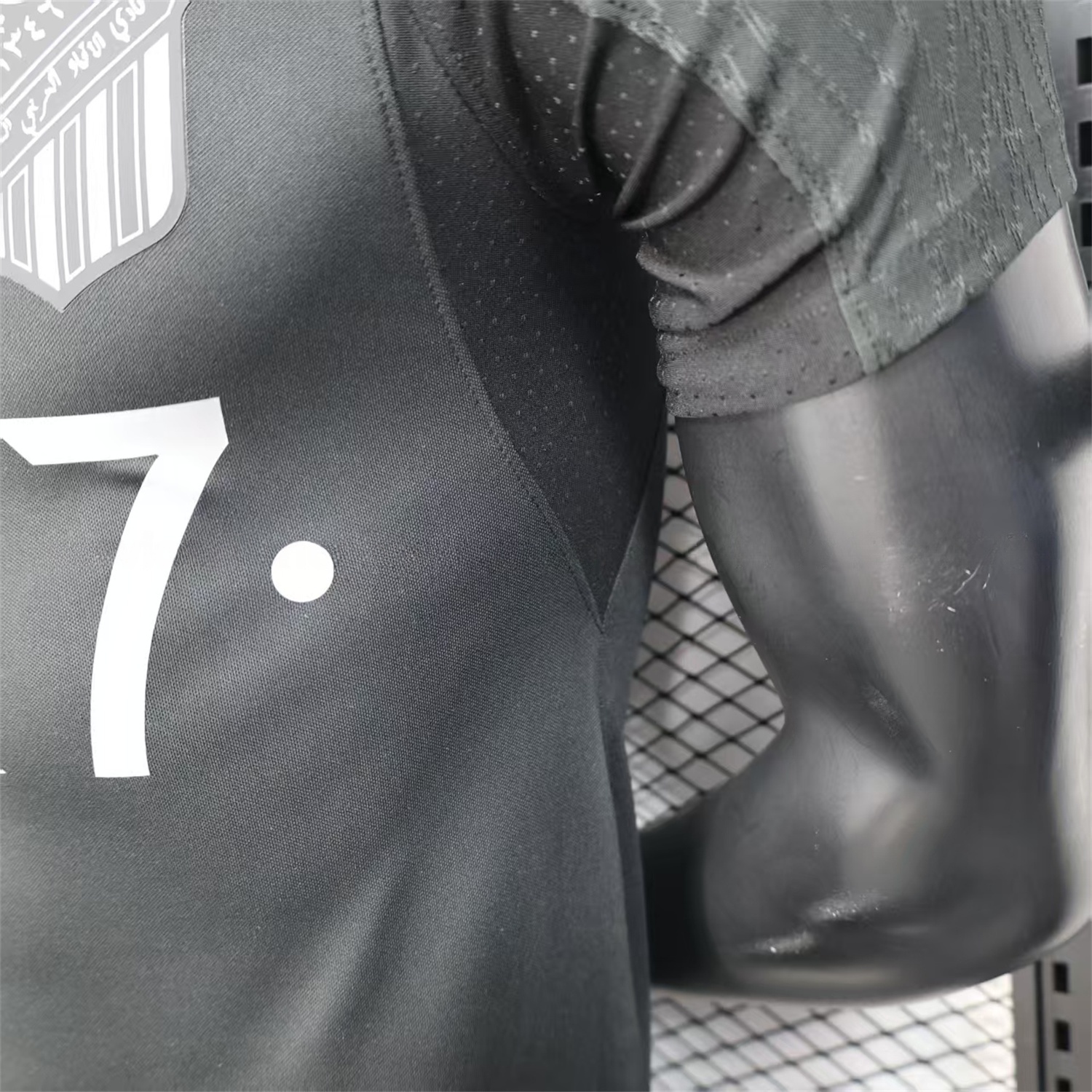 Al Ittihad Jeddah United 25-26 Silver 1927 Anniversary Black Jersey - Player Version - UnitedFutballJersey