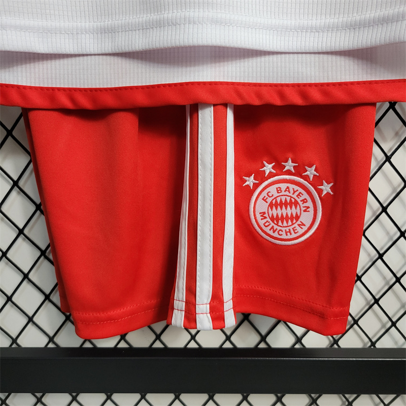 Bayern Munich 23-24 Home Kids Kit - UnitedFutballJersey