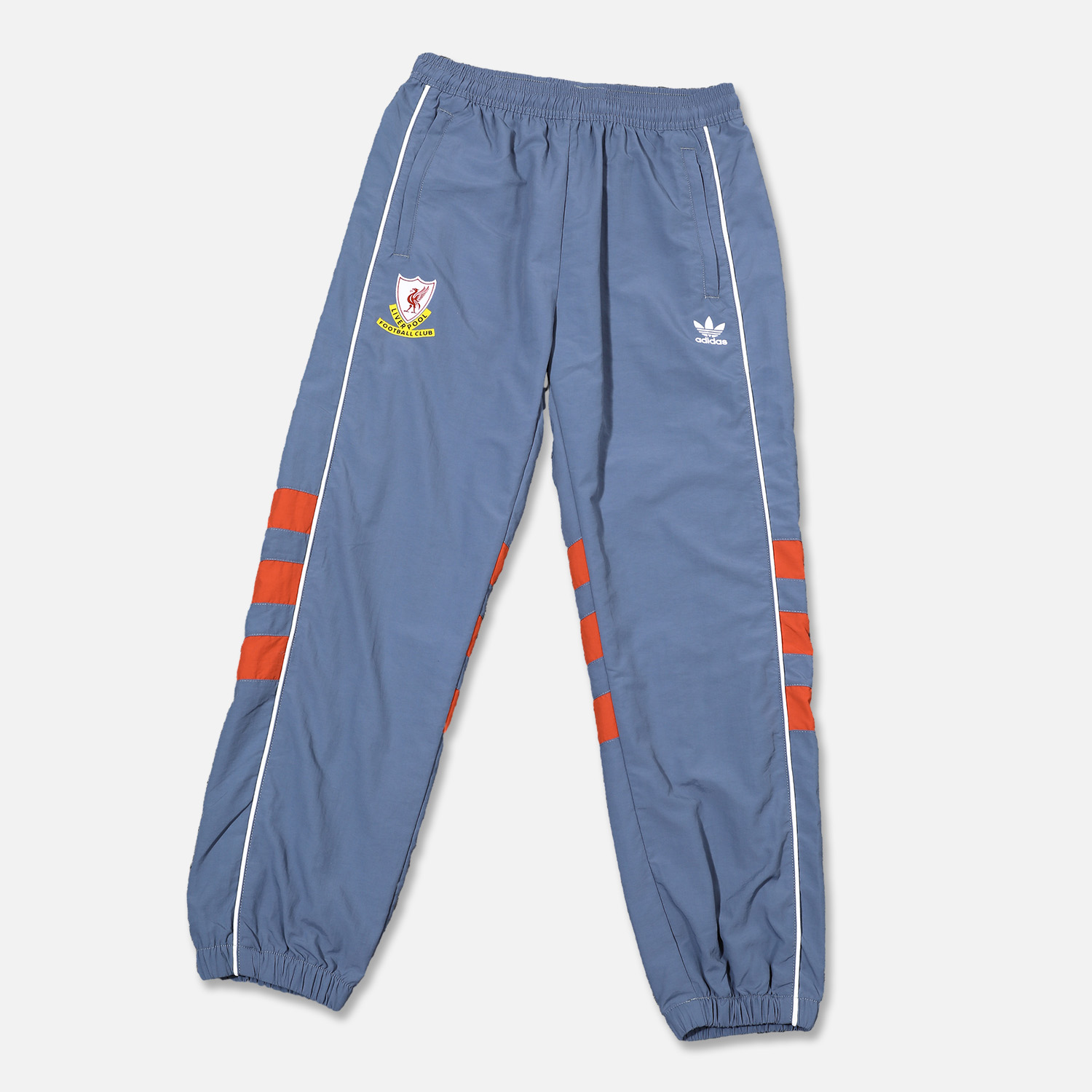 Liver.pool 24-25 Grey Throwback Windbreaker Suit - Jackets & Pants - UnitedFutballJersey