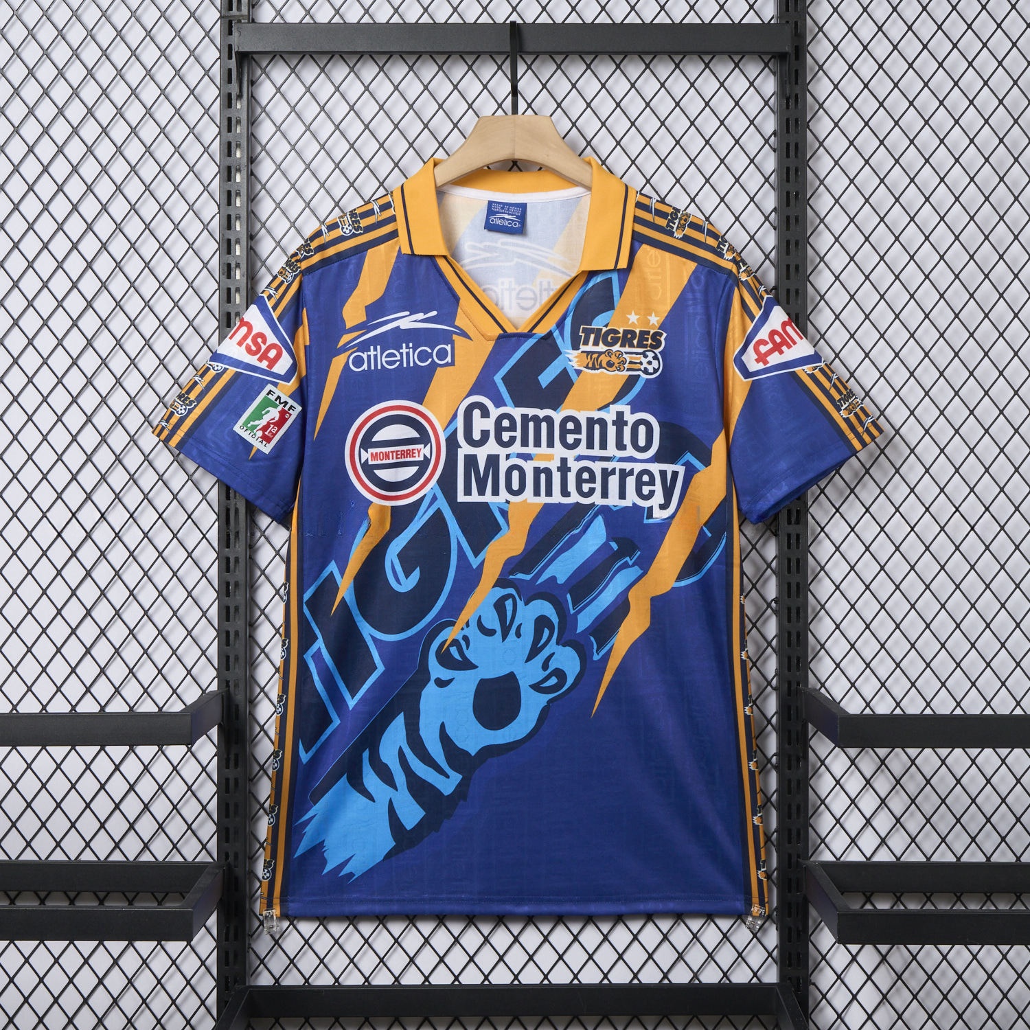 Retro Tigres UANL 1997-98 Away Jersey - UnitedFutballJersey