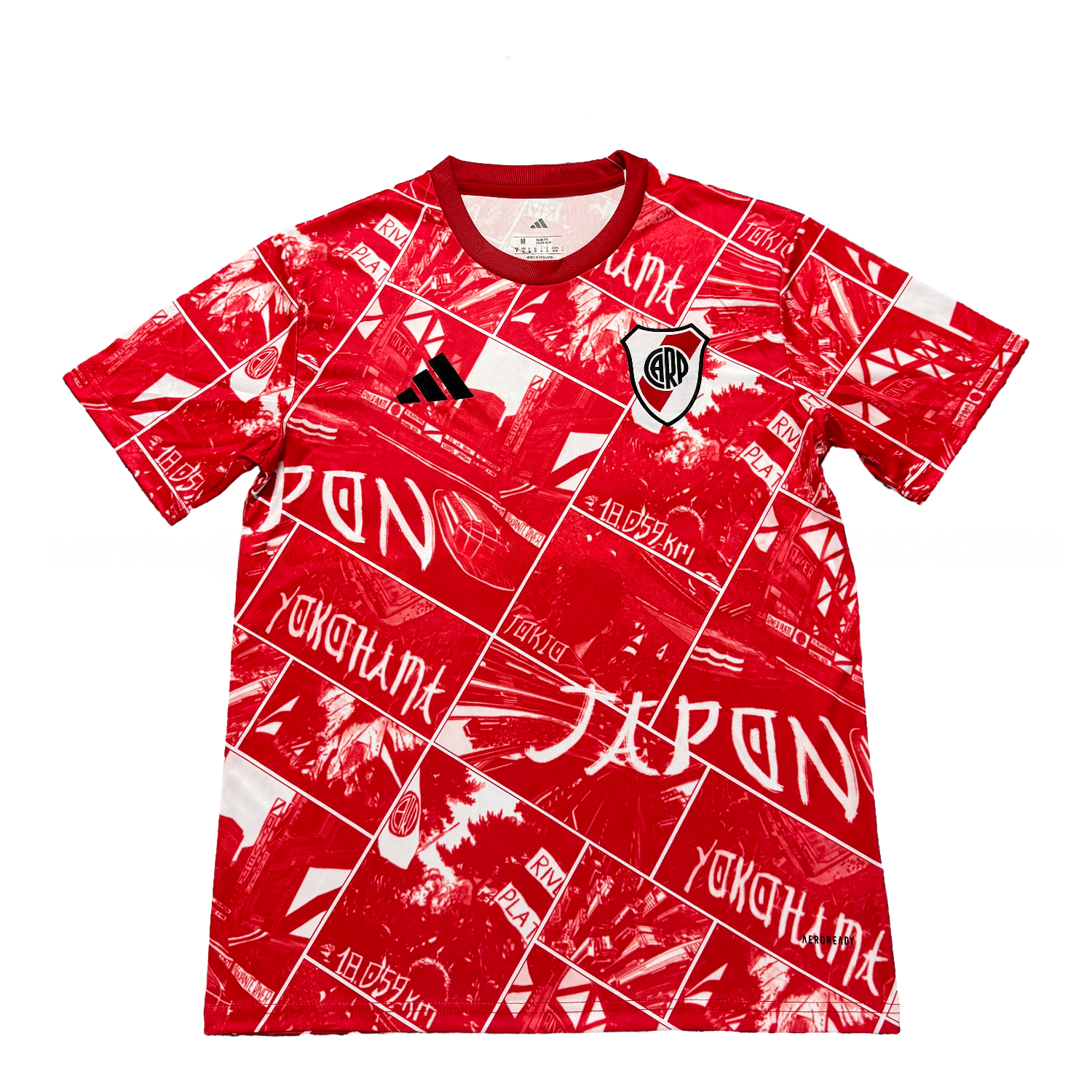 River Plate 25-26 Red Pre-Match Training Jersey - Fans Version - UnitedFutballJersey
