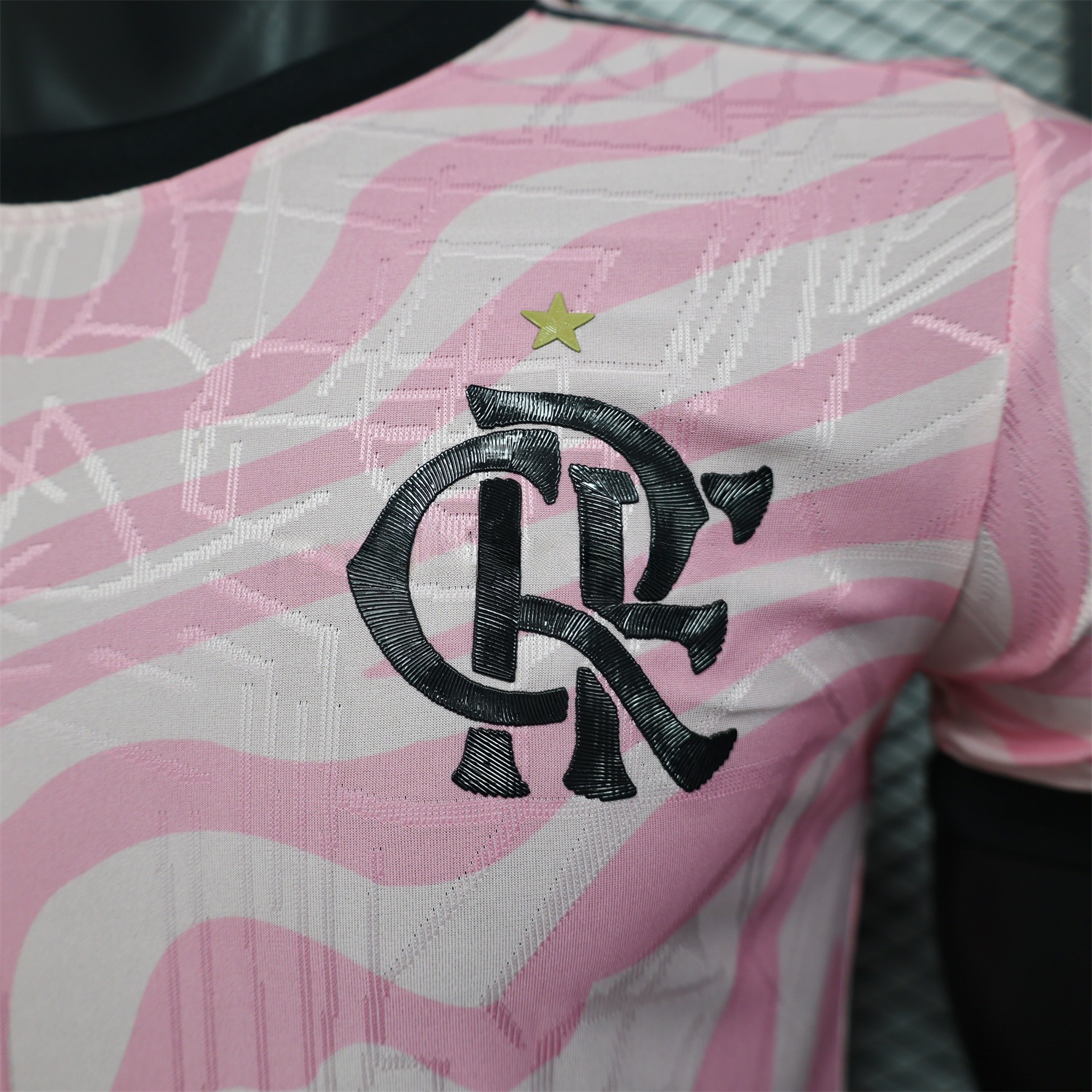 Flamengo 25-26 Pink Ripples Special Jersey - Player Version - UnitedFutballJersey