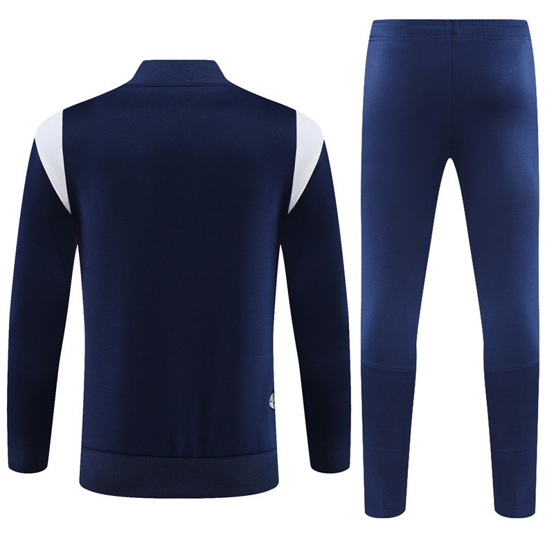 Manchester City 23-24 Jacket Training Tracksuit - Blue - UnitedFutballJersey