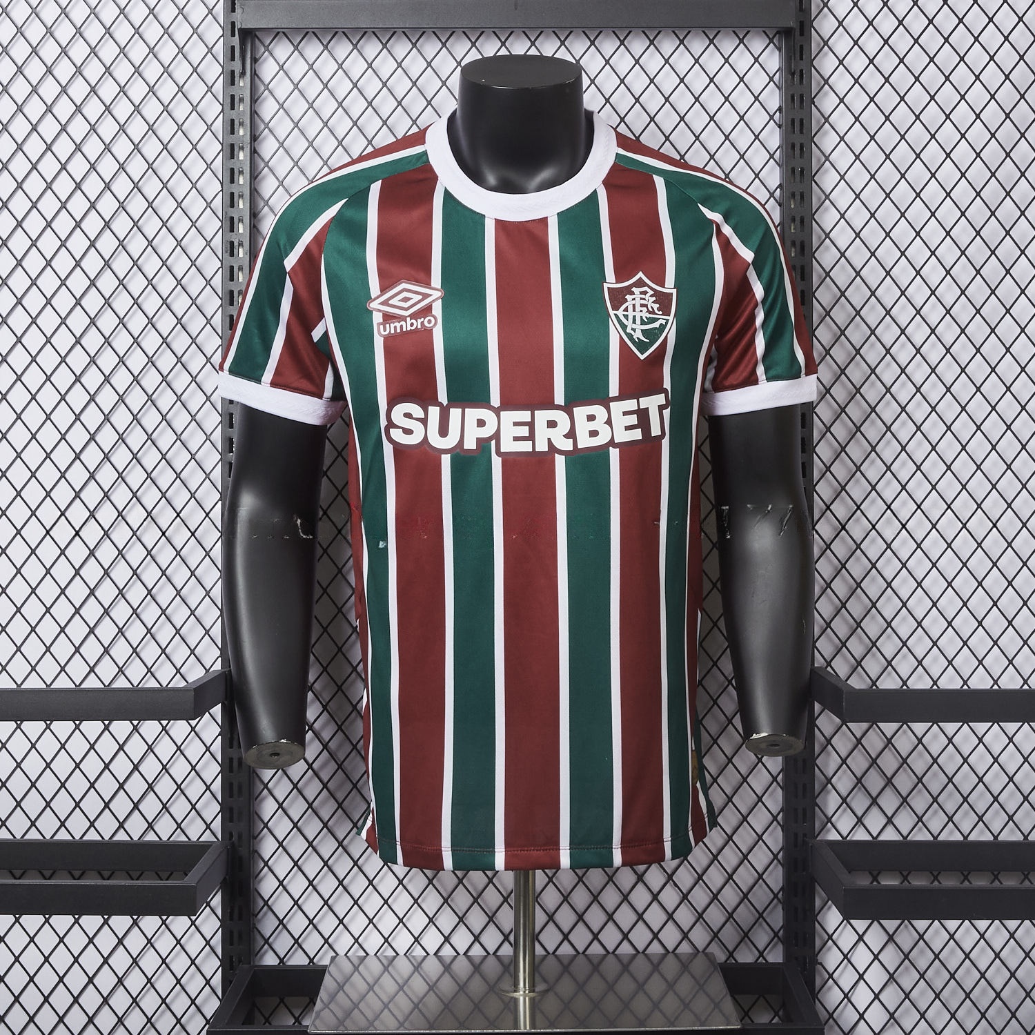Fluminense 25-26 Home Jersey With Chest Sponsor - Player Version - UnitedFutballJersey