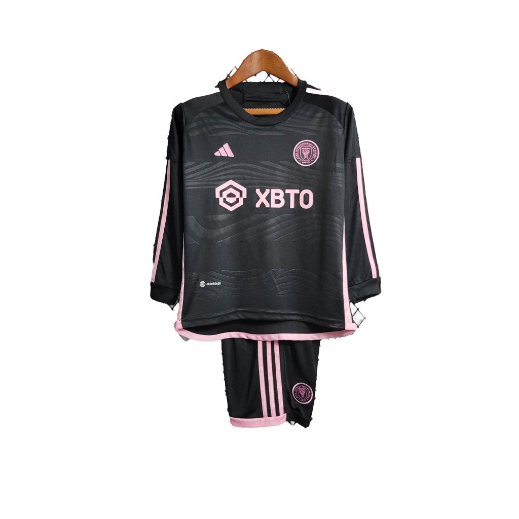 INT M.A.M 23-24 Away Stadium Long Sleeve Kids Kit - UnitedFutballJersey