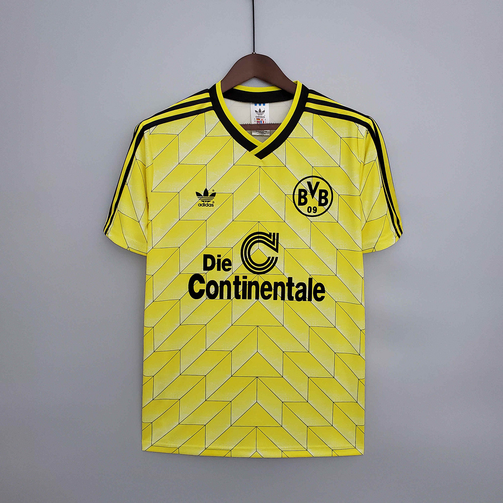 Dortmund Retro 1988 Home Shirt - UnitedFutballJersey